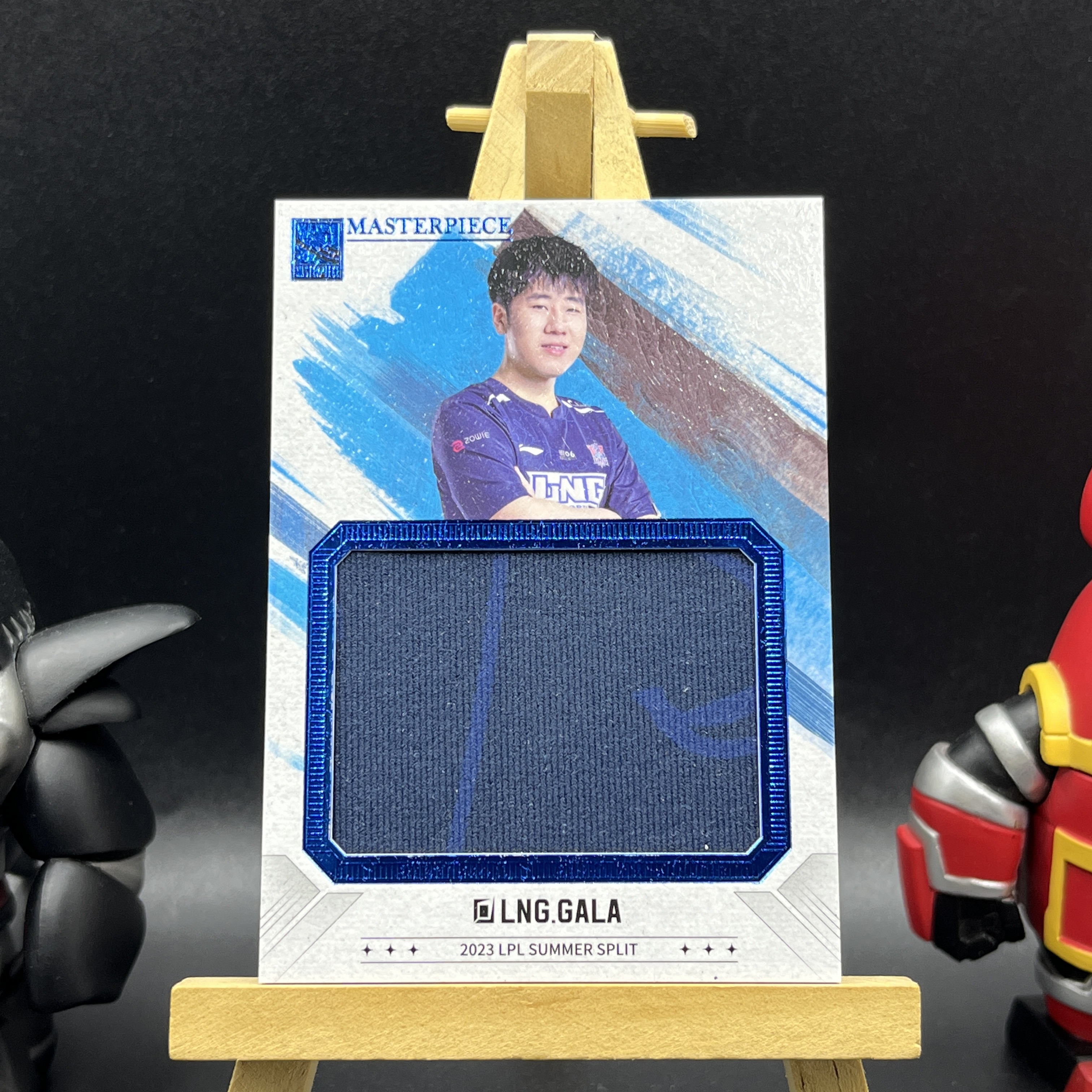 【KabuDa不累计】2024 Buffun 不凡玩品 英雄联盟 杰作 LPL 选手卡 LNG Gala 25编 冰川蓝 单人队服卡 晴A