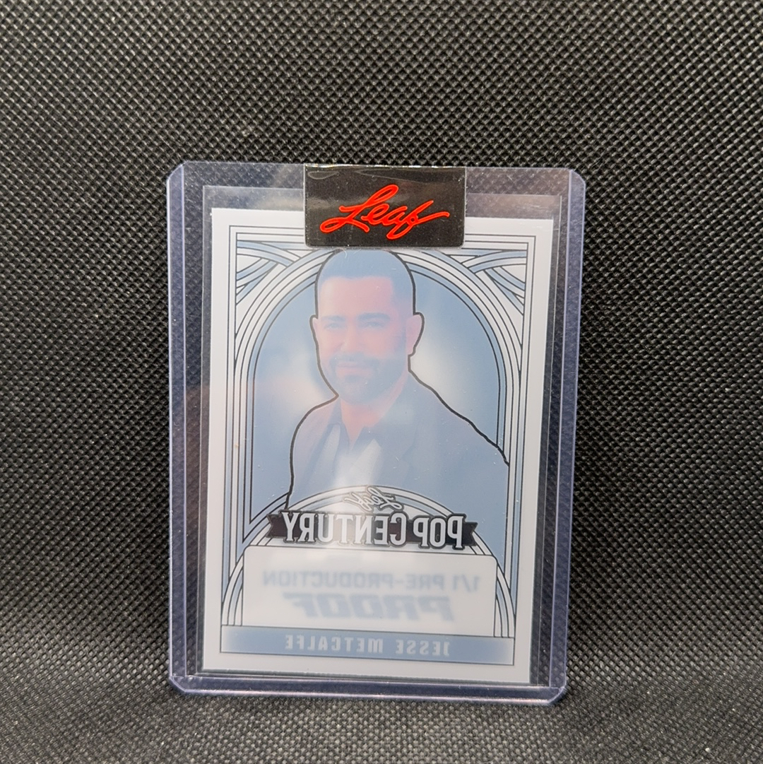 【Roseee代卖】Jesse Metcalfe 2024 Leaf Pop Century Blue 1/1杰西 麦特卡尔菲 青