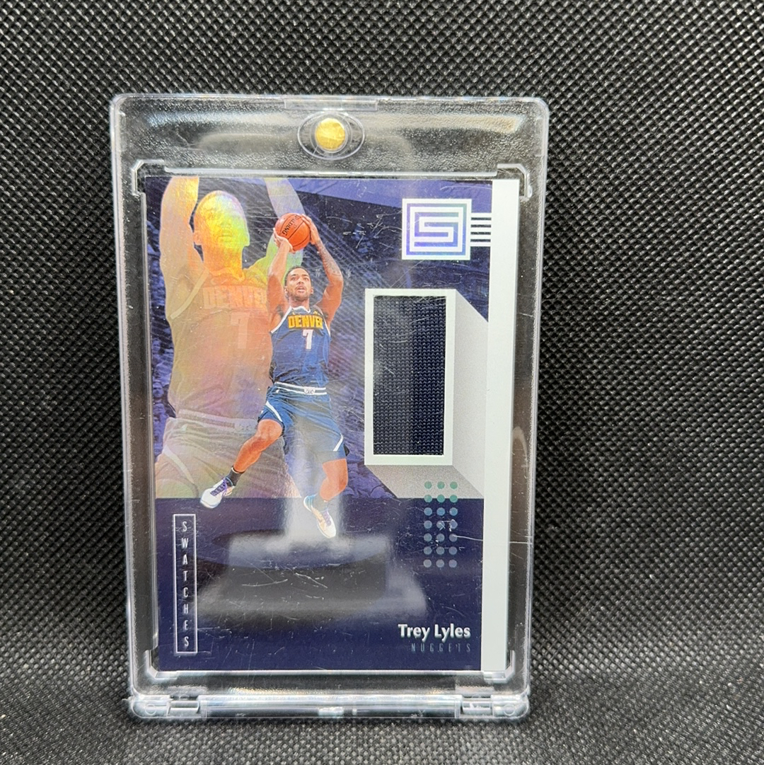 【Roseee代卖】2018-19 Panini Status Trey Lyles 小粉红 掘金 特雷莱尔斯 Swatches 爵士gu物料切割 carpe