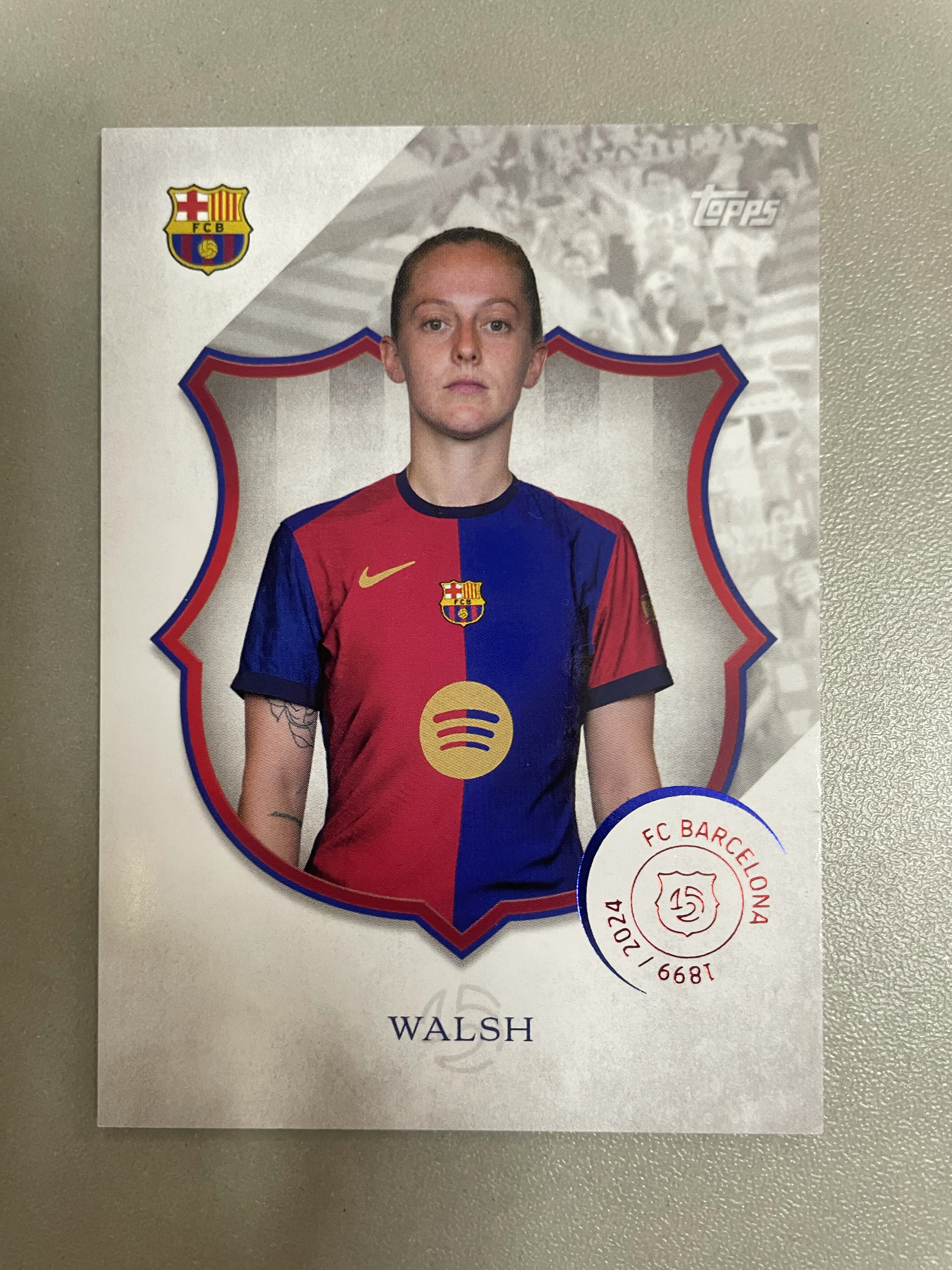 【小11代卖】 2025 Topps 巴萨队盒 walsh 沃尔什 女足 巴萨125周年 队盒 欧冠 实卡精美 专收凑套必备 卡品如图