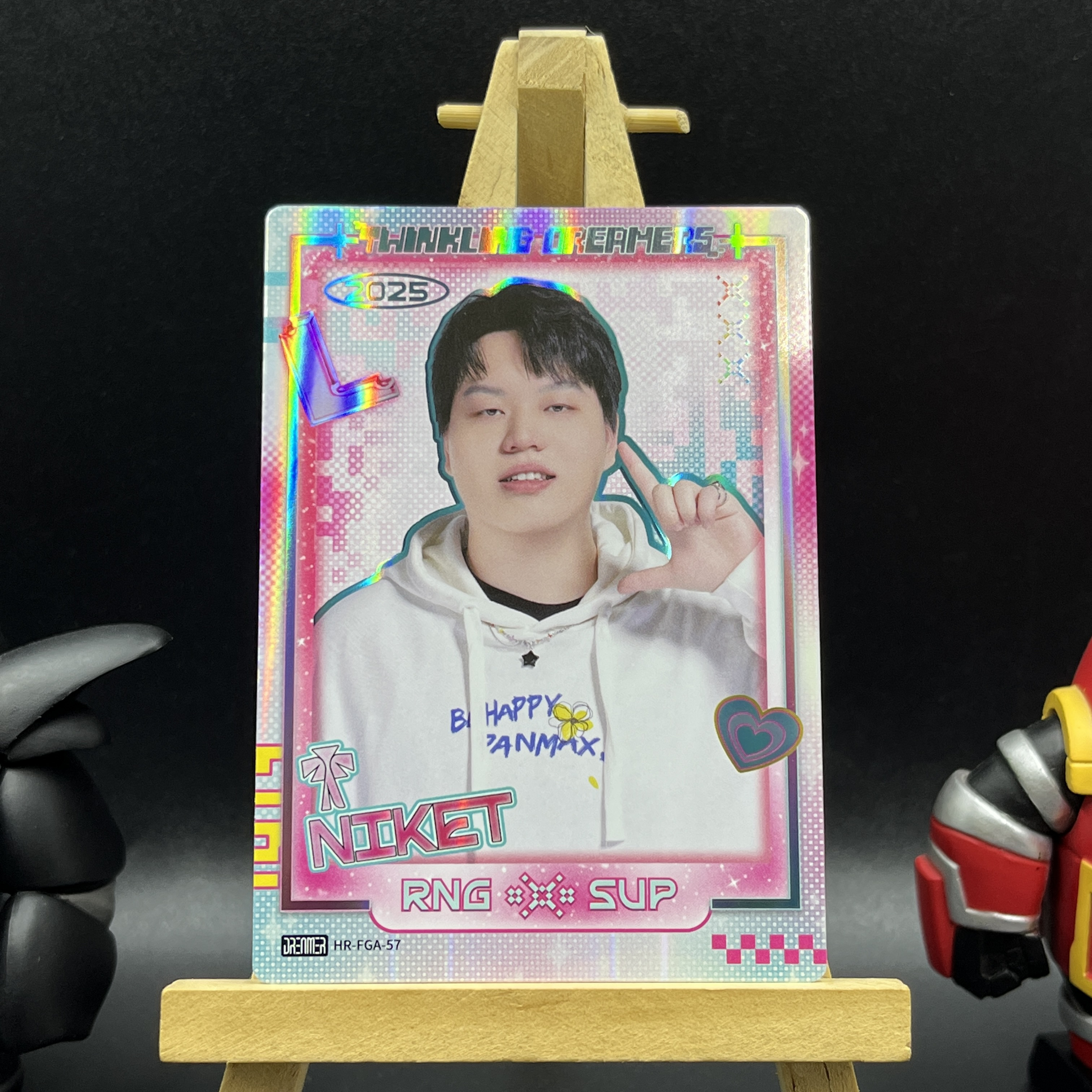 【KabuDa不累计】2025 Buffun 不凡玩品 英雄联盟 星火逐梦 LPL 选手卡 RNG Niket 人生四格特卡 鹬华