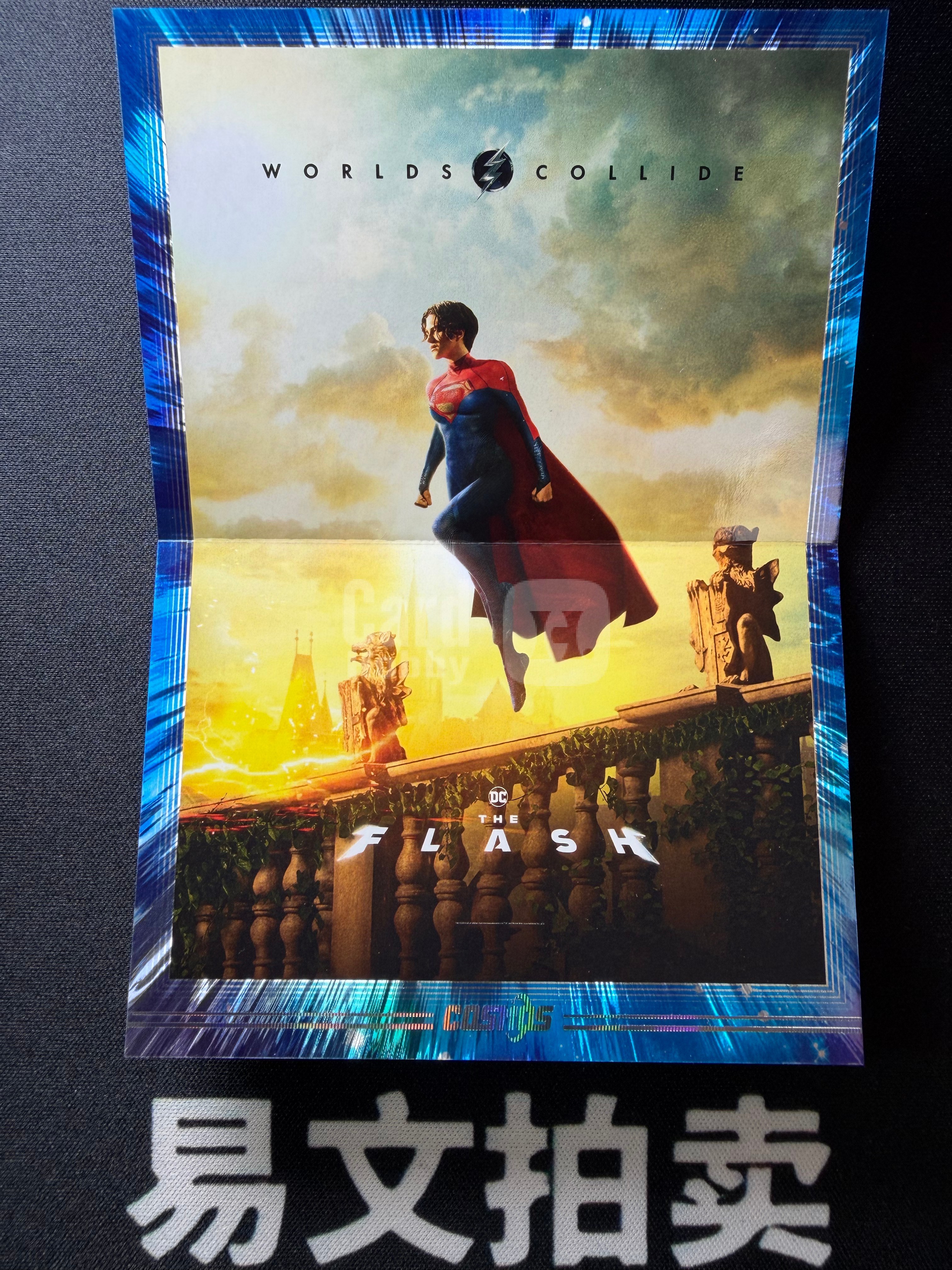 【易文拍卖 超级回款】2024 Kakawow DC WB Batman 卡卡沃 华纳100周年官方收藏卡 CWQ-HB-09 245编 蓝折 海报小书 卡品如图#鱼总