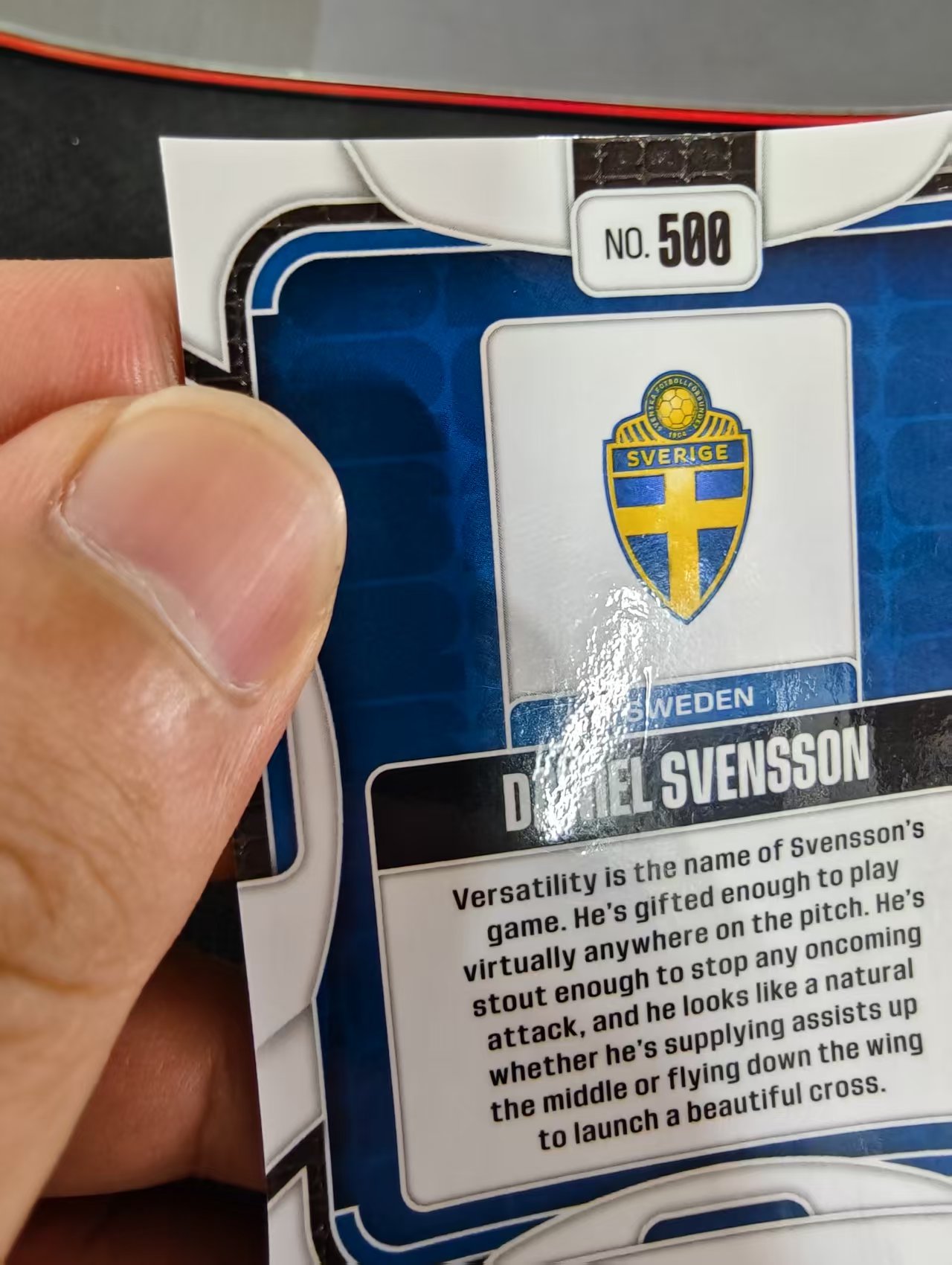 2026 Panini World Cup Prizm Daniel Svensson RC 丹尼尔 斯文松 多特蒙德 瑞典 新秀 PZ世界杯 划痕 边角瑕疵#500