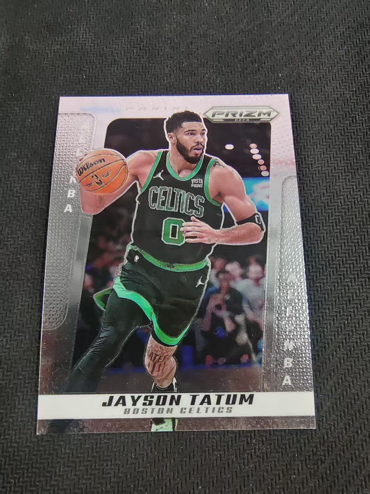 【可合并,不累计】2024-25 Panini Prizm Deca Jayson Tatum 复刻PZ 杰森 塔图姆 獭兔 凯尔特人 划痕 边角瑕疵 #275