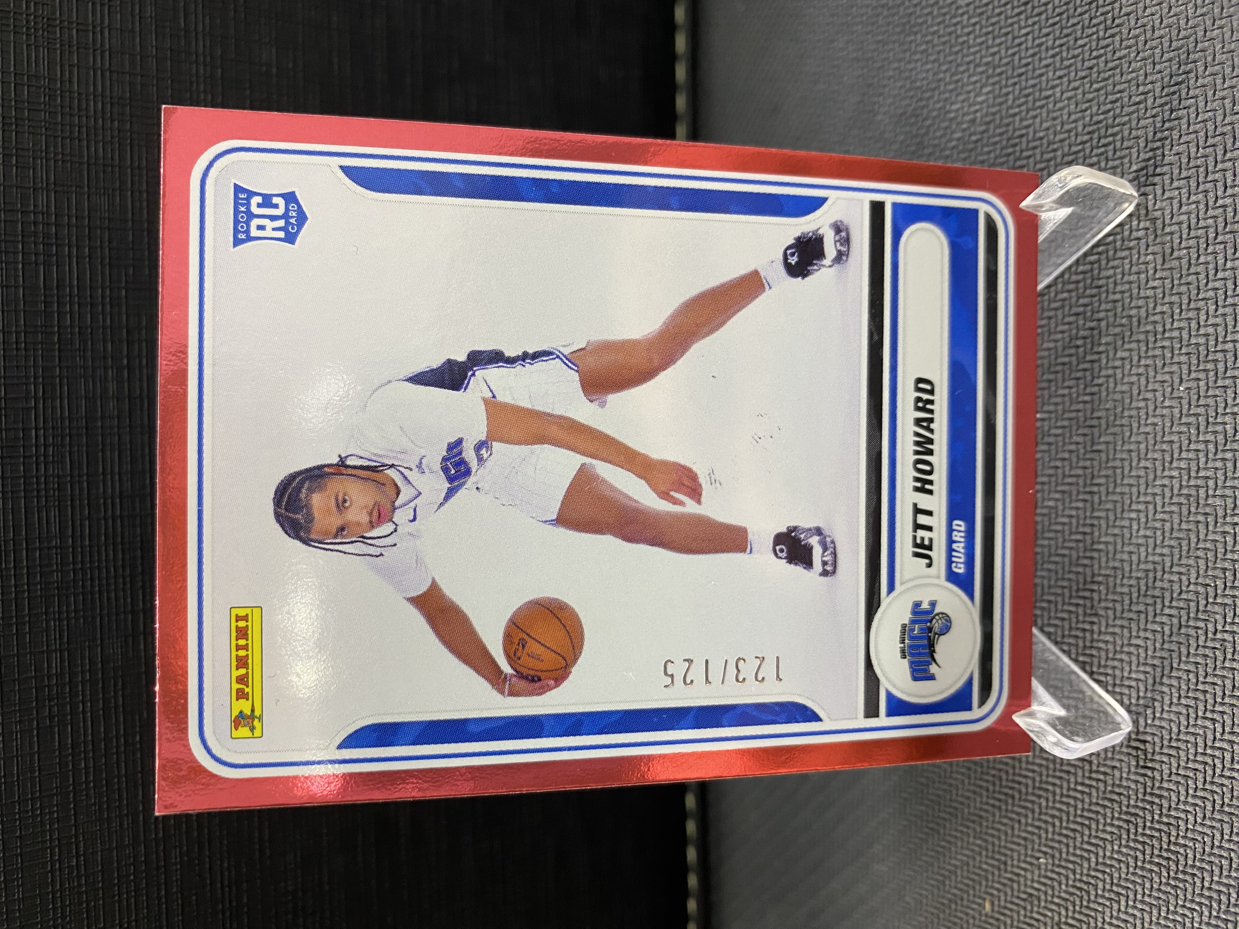 2023-24 Panini Sticker & Card Collection Jett Howard RC 新秀 杰特 霍华德 125编 收藏必备 卡品如图 -吹-【乌苏拍卖】