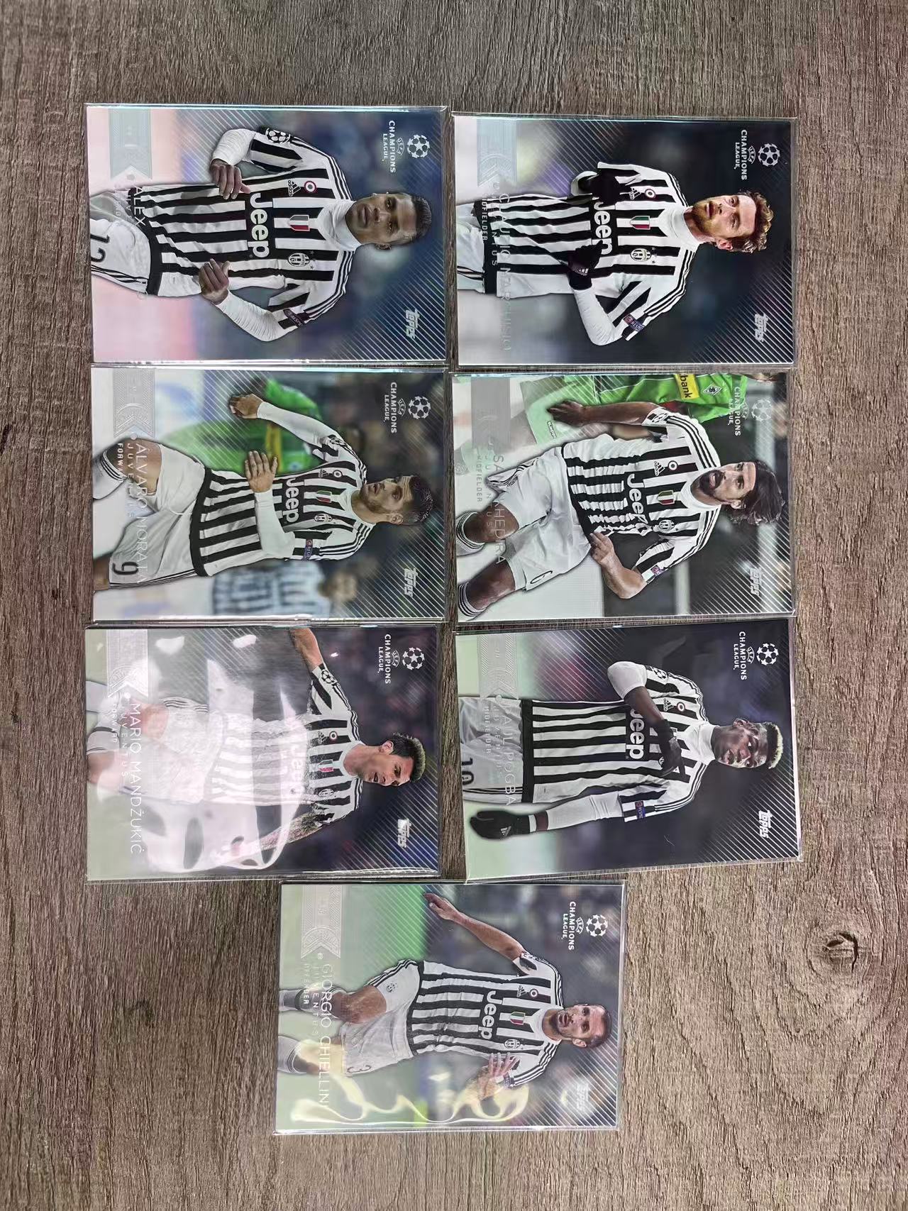 2018 Topps UEFA Champions League 打包 【#坚持自律】元年 尤文图斯 博格巴 赫迪拉 曼珠基奇 莫拉塔 桑德罗 马尔基尼奥斯 基耶利尼 打包出售 卡品如图【台风代拍】
