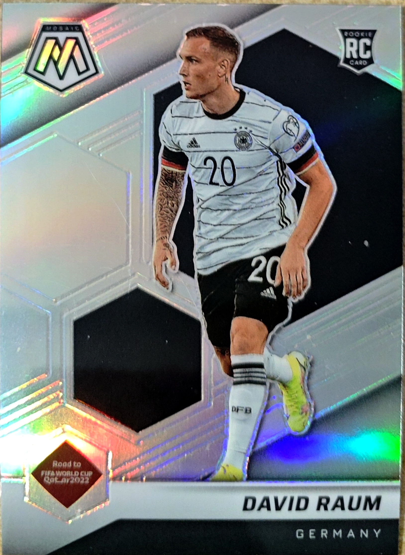 2021-22 Panini Mosaic World Cup David Raum 大卫 劳姆 德国 卡塔尔世界杯马赛克