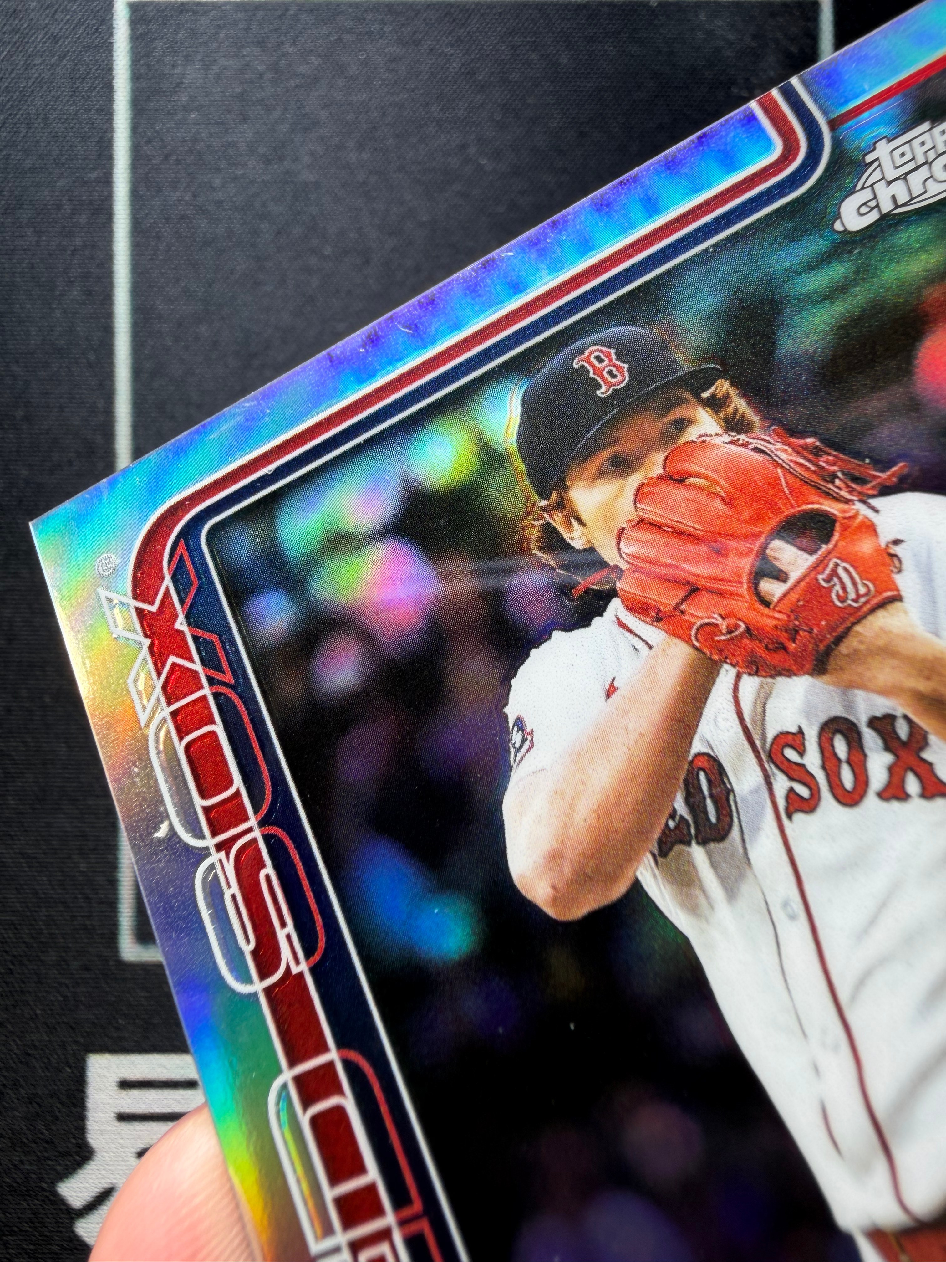 【易文拍卖 超级回款】2025 Topps Chrome 棒球TC HUNTER DOBBINS 亨特 多宾斯 红袜 RC新秀 416/499编 签字签名 卡品如图#不二安