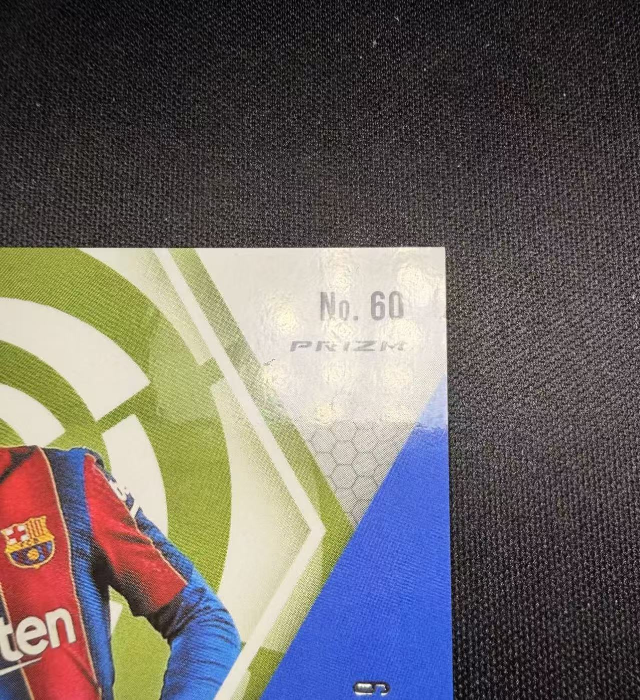 2020-21 Panini Mosaic 马赛克 西甲 巴萨 巴塞罗那 Pedri 佩德里 新秀 rc 蓝折 52/99编 马赛克折 卡品如图 亚马尔队友 球衣颜色匹配