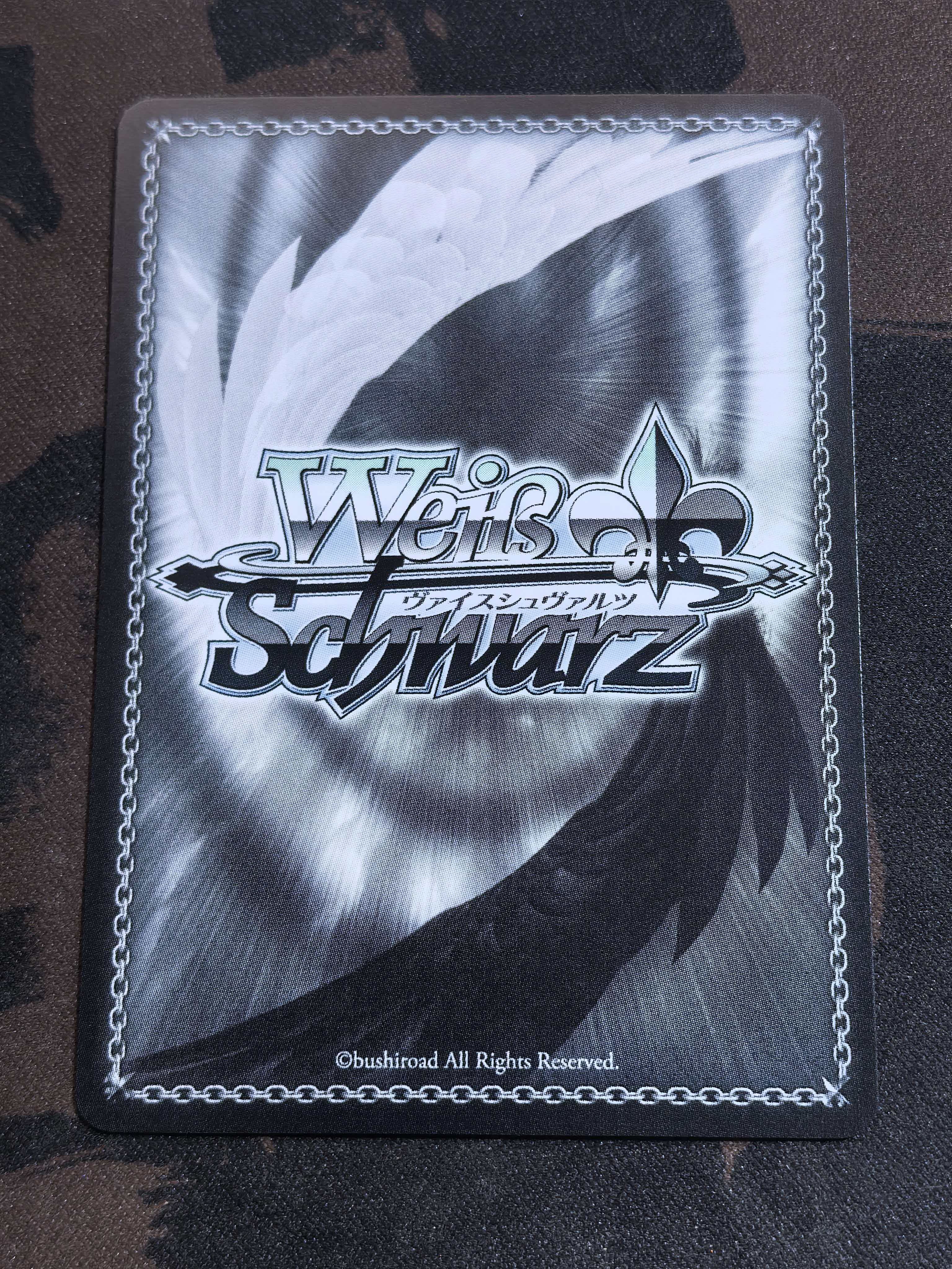 Weiss Schwarz《Fate/stay night》系列 简中 “骑士的誓言 Saber” FS/SZ09-004 RR闪卡 默认微瑕 卡品如图