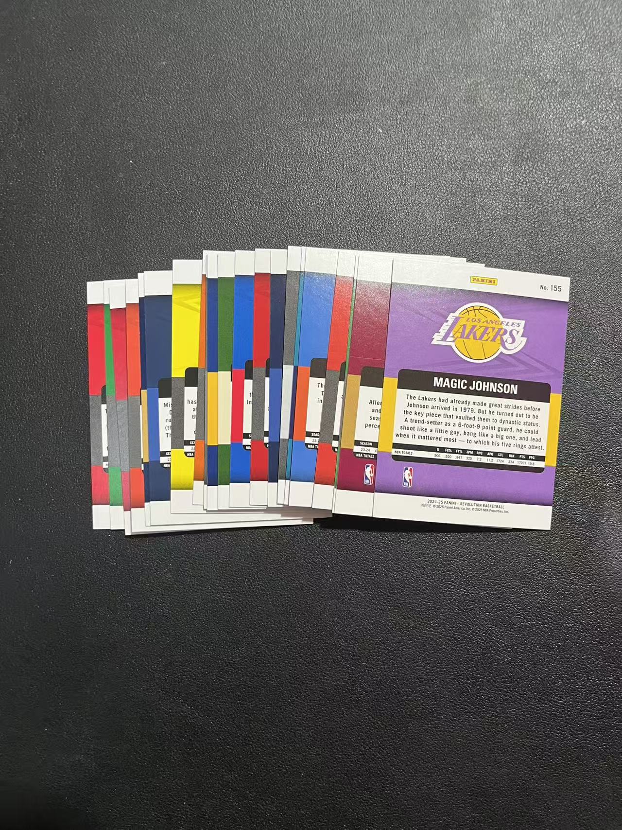 2024-25 Panini Revolution Magic Johnson 革命 魔术师 约翰逊 吉迪 米德尔顿 布克 克里斯 保罗 夏普 等 base 折射 21张 如图 龙龙龙