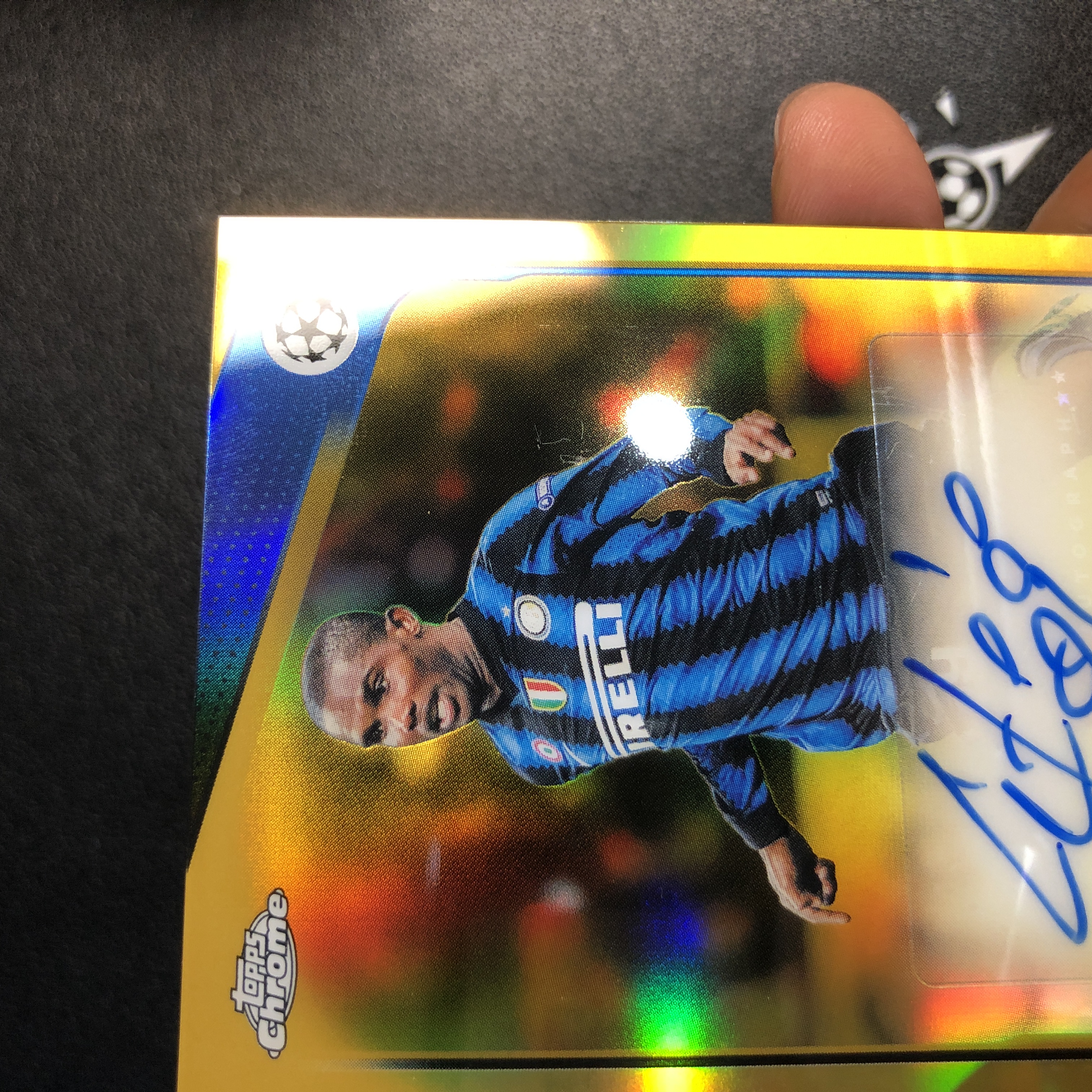 【拔脚代卖】2025-26 Topps Chrome 欧战TC Samuel Eto'o 埃托奥 国际米兰 欧冠 签字 24/50编 金折 猎豹 国米 巴萨 多图已拍仔细看图顺丰|拔脚湃湃Q1