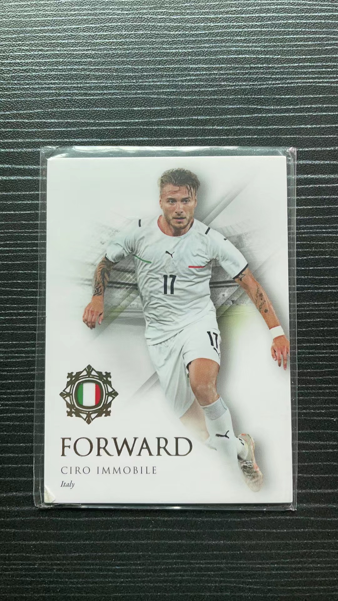2022 Futera Futera Unique Ciro Immobile 2022赛季 福特拉 意大利 前锋 奇罗 因莫比莱 金平行 No.68