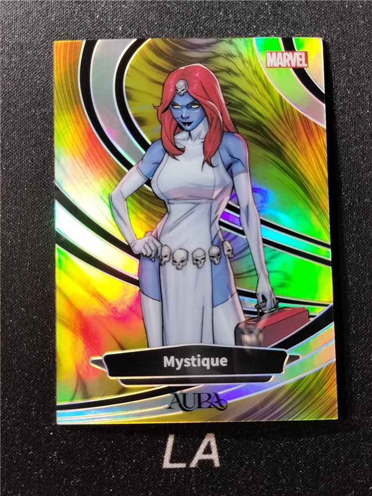 【LA拍卖】2025 Kakawow AURA Mystique 卡卡沃 漫威系列收藏卡 魔形女 金折 base /10编 低编 W87B 卡淘