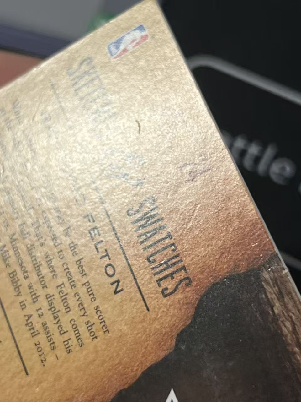 2013-14 Panini Court Kings Raymond Felton RC 【UTF球星卡】fr3 雷蒙德 菲尔顿 纽约 新秀 油画 RJA 签字 99编 落场物料 瑕疵如图