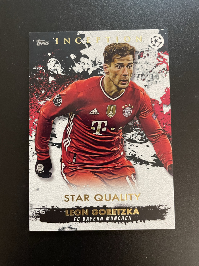 2021 Topps inception Leon Goretzka 【hellfire拍卖】topps 盗梦空间系列元年 拜仁 德国 格雷茨卡 jjj