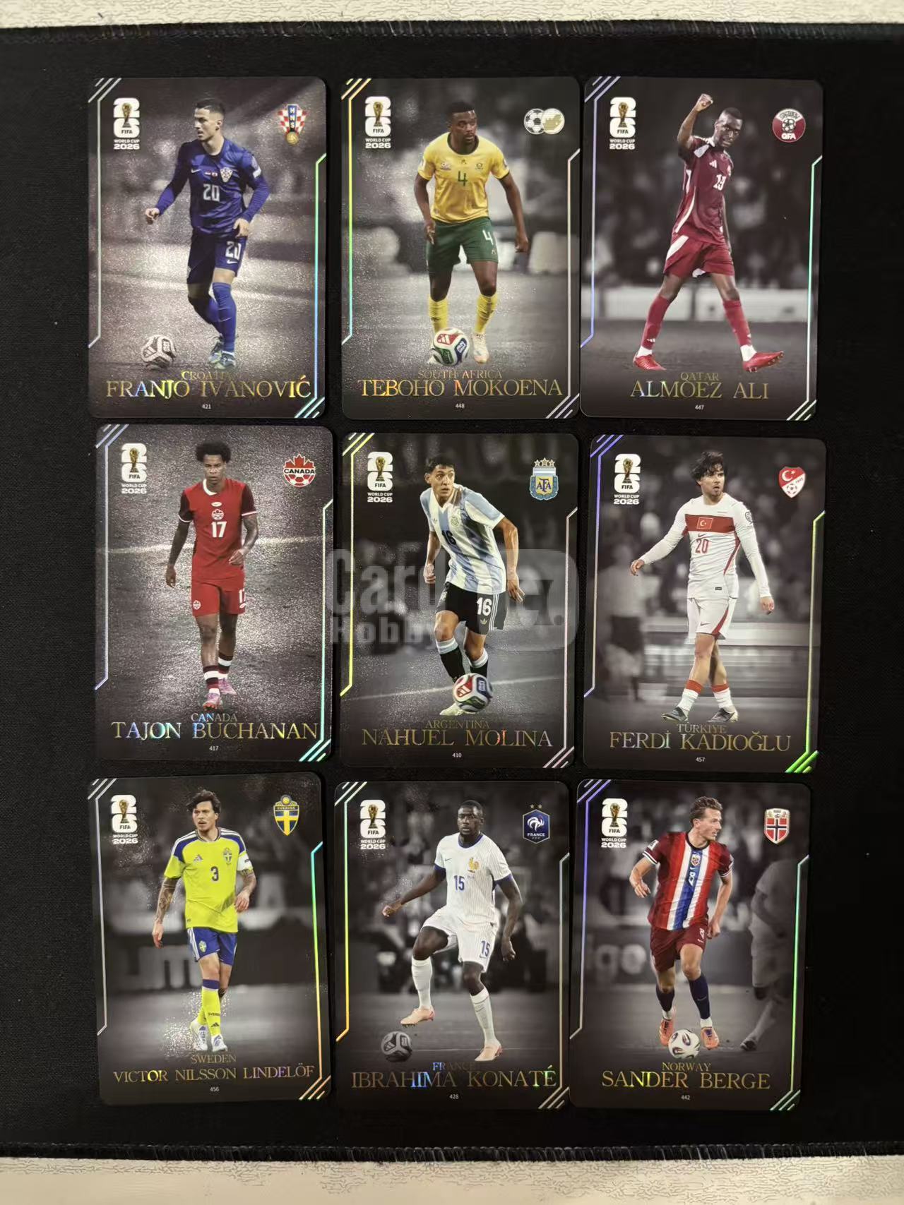 【星辰】2026 Panini 卡游 FIFA WORLD CUP 世界杯 时刻卡 10元包 薄卡 伊万诺维奇 阿里 阿根廷 莫利纳 法国 科纳特 挪威 博格 折射 实卡精美 等 LOT