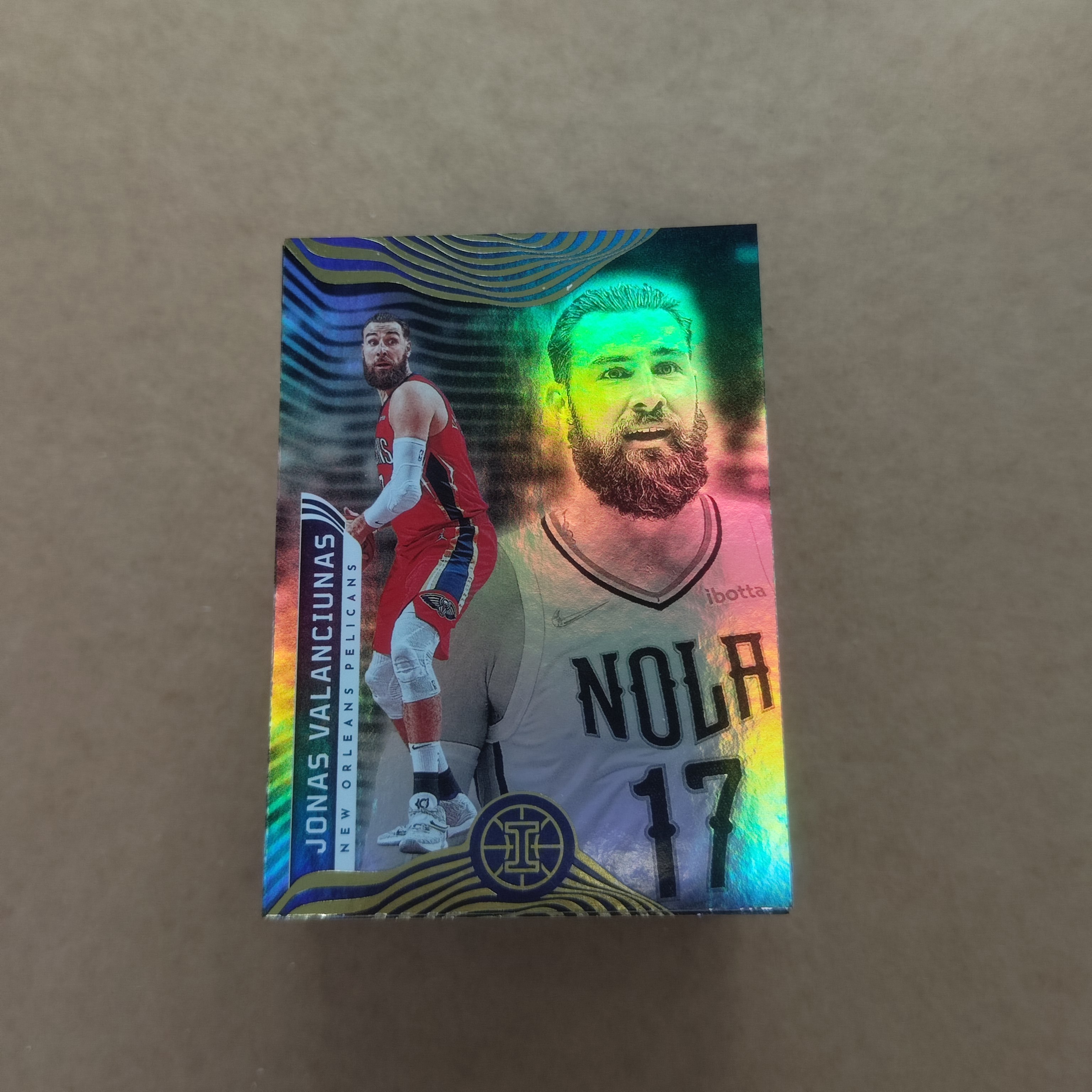 2021-22 【HADE拍卖-免费上拍/回款快】 Illusions Jonas Valanciunas 瓦兰丘纳斯     银折     幻想     单卡base/ZKB82
