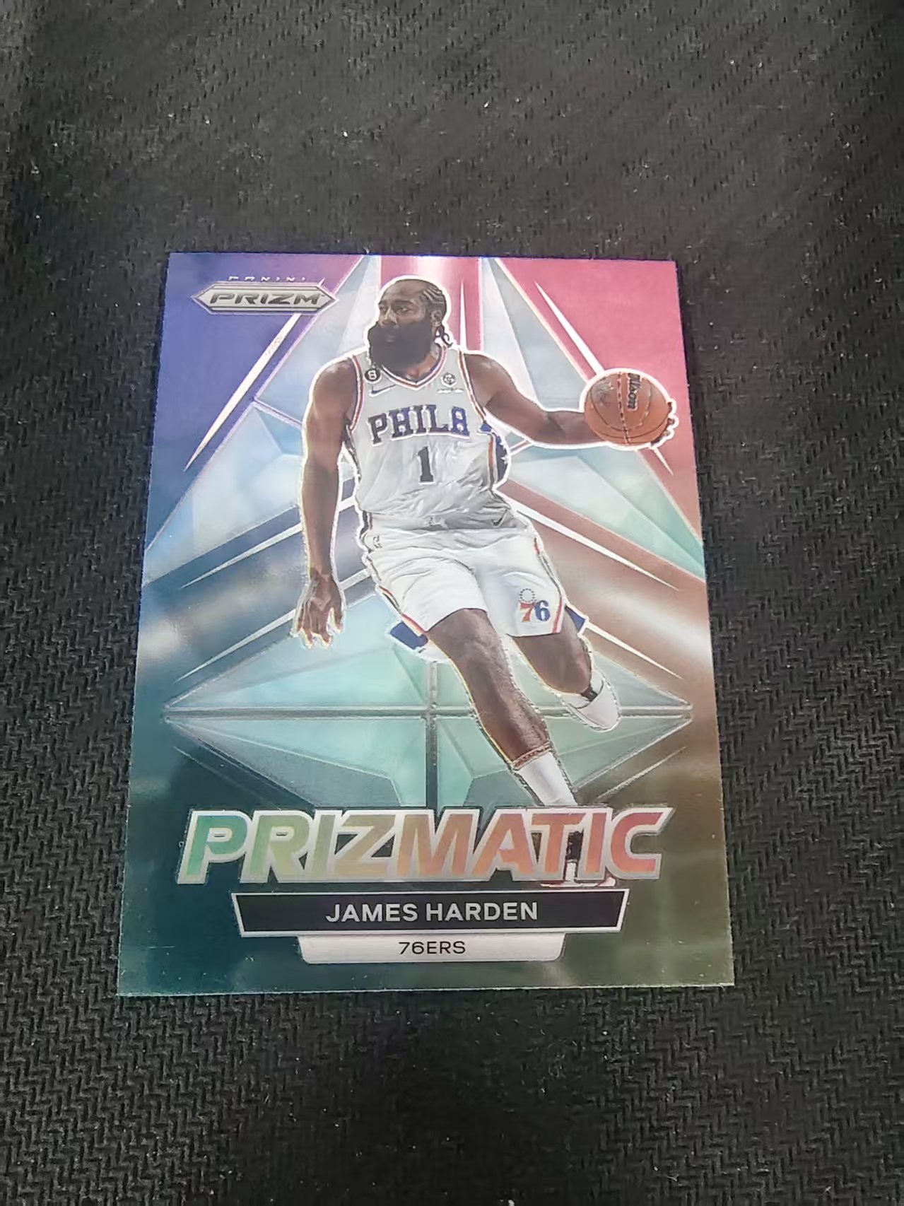 【可合并,不累计】2022-23 Panini Prizm James Harden PZ 大胡子 詹姆斯 哈登 棱镜特卡 PZ 划痕 边角微瑕 介意勿拍 #11