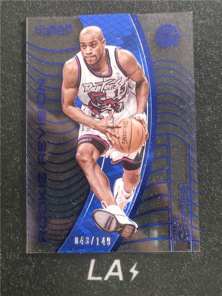 【LA拍卖】15-16 Panini Clear Vision Vince Carter 猛龙 UFO 半人半神 文斯 卡特 Rookie ...
