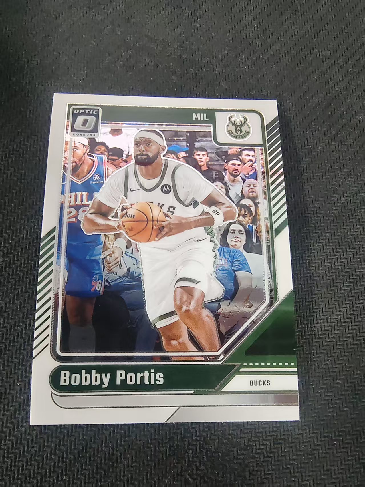 【可合并，不累计】2024-25 Panini Donruss Optic Bobby Portis 雄鹿 波蒂斯 杜蕾斯OP 划痕 边角瑕疵 #98