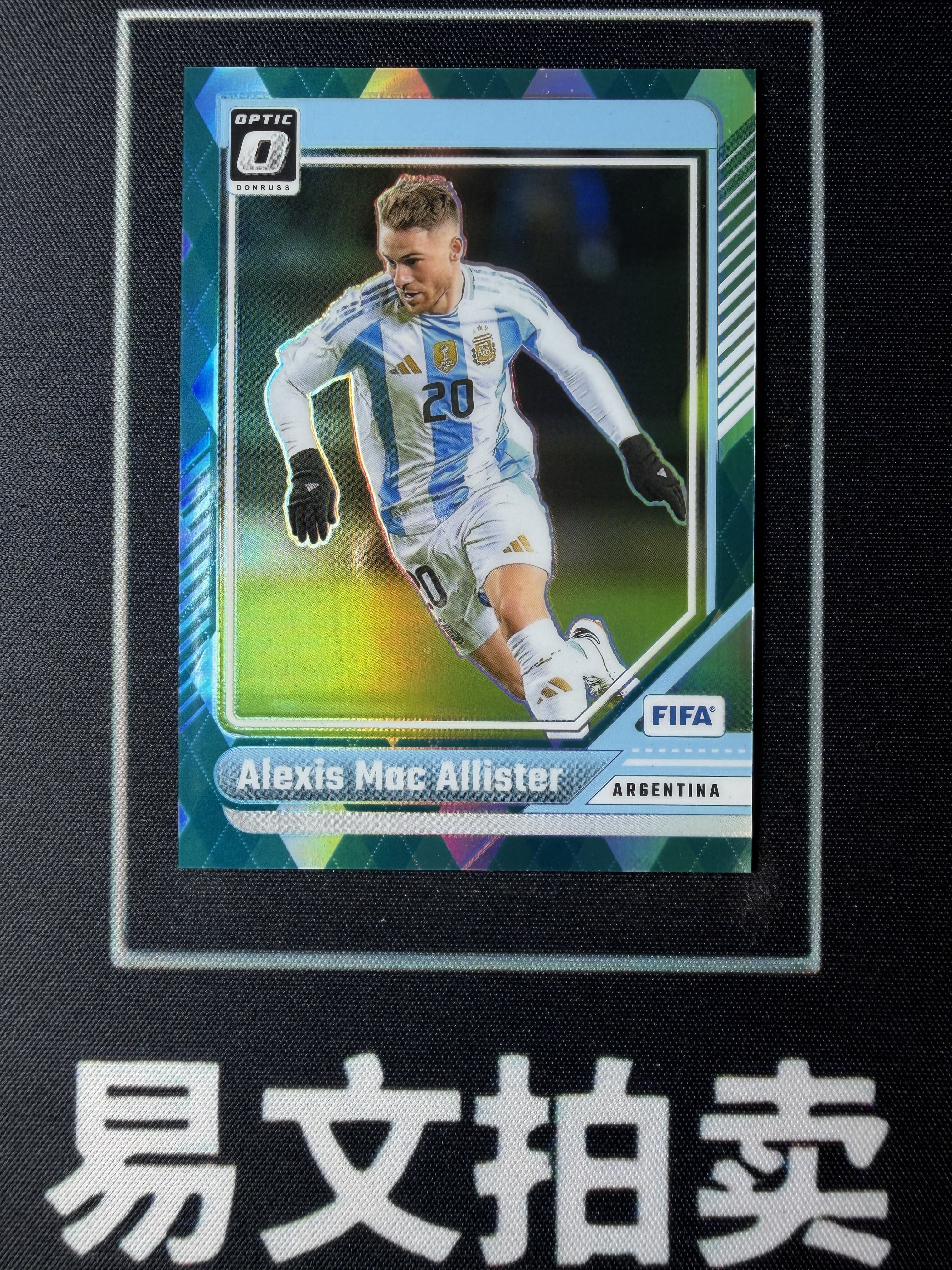 【易文拍卖 超级回款】2024-25 Panini Donruss 杜蕾斯 ALEXIS MAC ALLISTER 利物浦 麦卡利斯特 麦克阿利斯特 阿根廷 折射 双色折 #姚总
