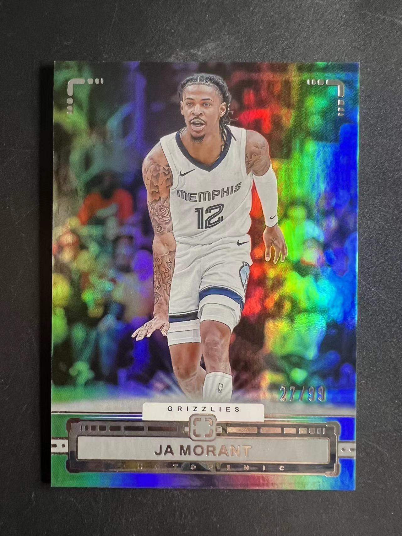 2023 24 Panini Photogenic Ja Morant 【肥猫代卖】江右 上镜 灰熊 贾莫兰特 99编 折射 收藏必备 卡淘