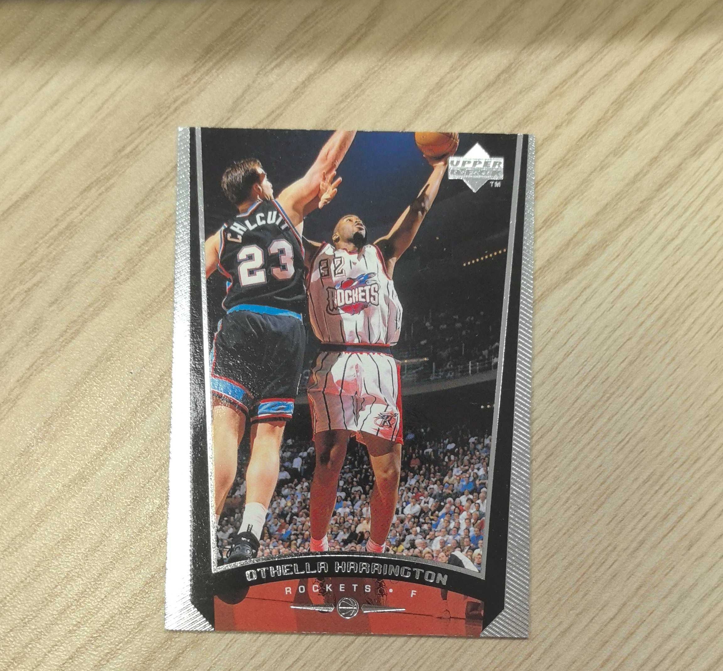 1998-99 Upper Deck Base Othella Harrington 奥塞拉·哈灵顿 曾效力于火箭、灰熊、尼克斯、公牛和山猫五,曾被誉为“德州三侠”(弗朗西斯、麦克戴斯)