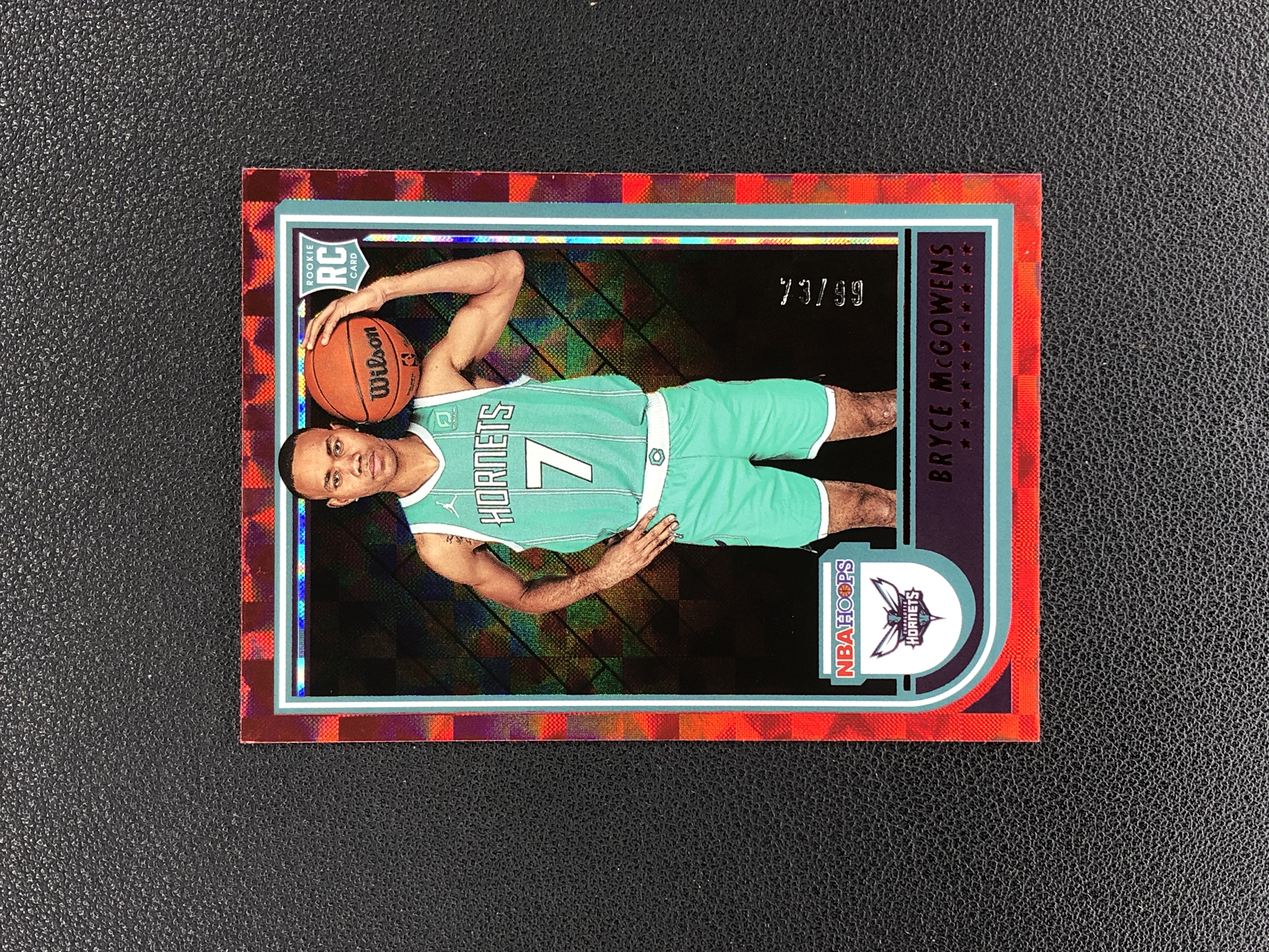 2022-23 Panini NBA Hoops Bryce McGowens RC 【禄卡拍卖】布莱斯 麦戈文斯 新秀 红风车折 99编 夏洛特黄蜂 C1W-4.23-LK226-006