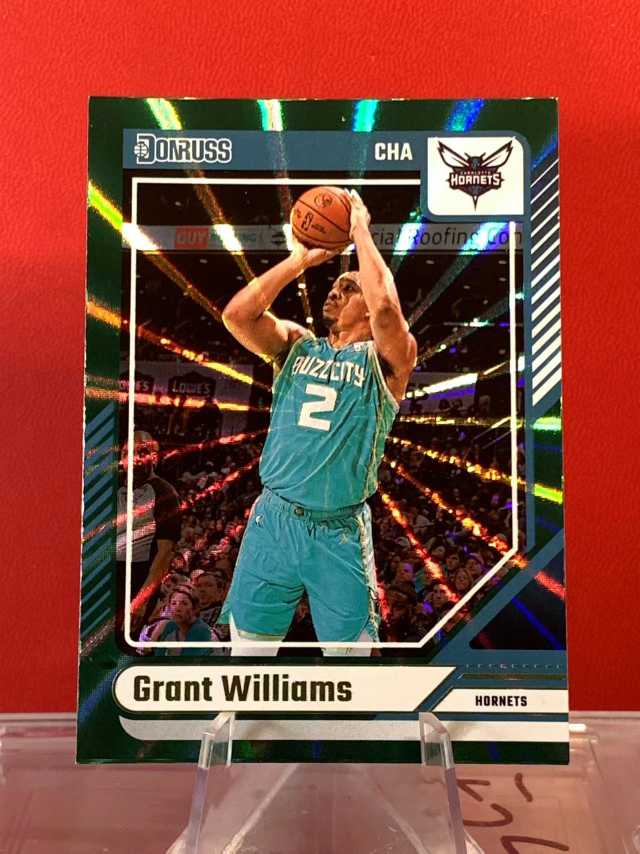 （老末精品代拍)2024-25 Panini donruss Grant Williams 格兰特 威廉姆斯 黄蜂 杜蕾斯 佛光折 顺丰寄付X12