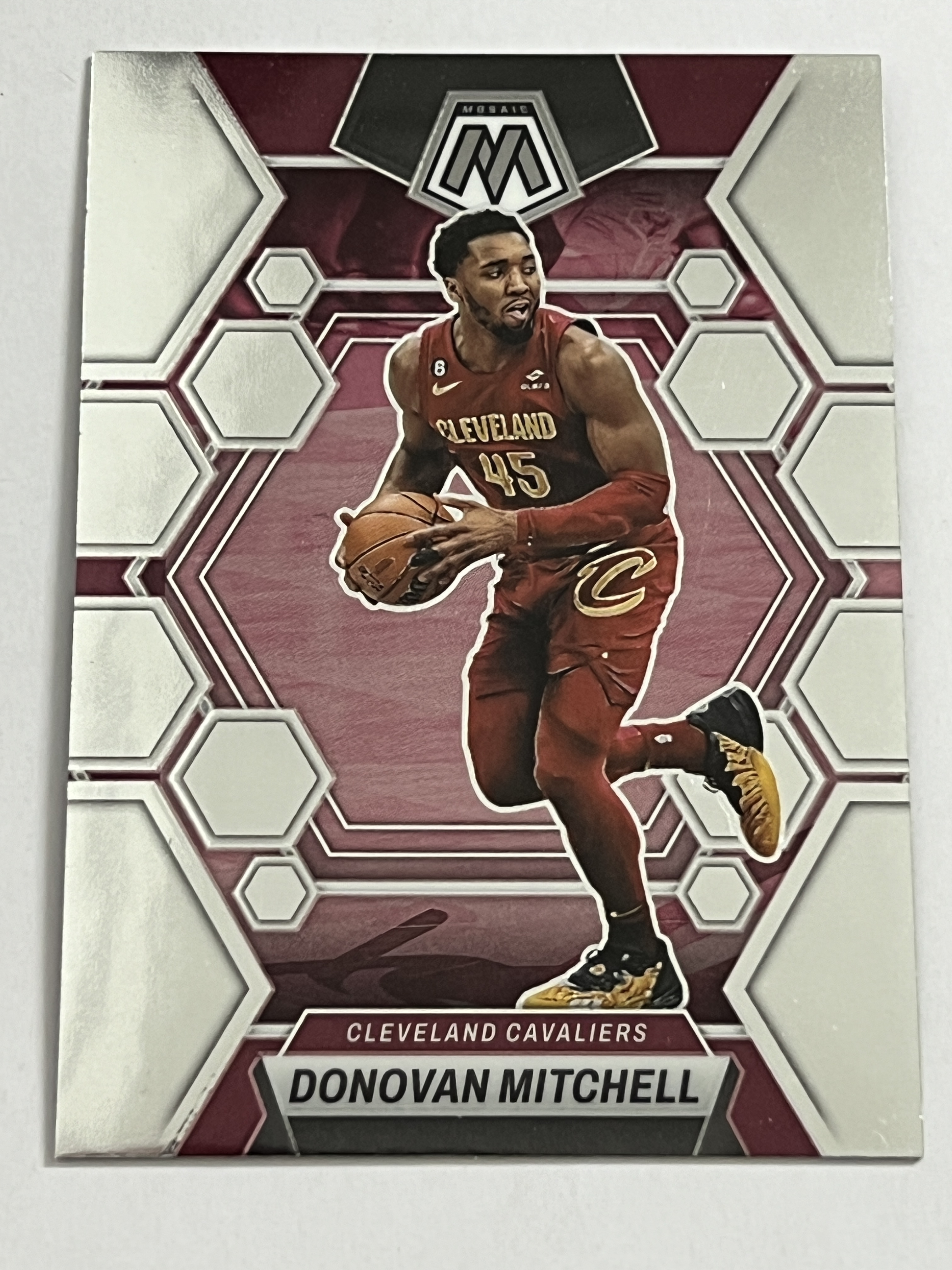 2022-23 Panini Mosaic Donovan Mitchell 多诺万 米切尔 蜘蛛侠 骑士队 热门球星 收藏必备 实卡精美 #5