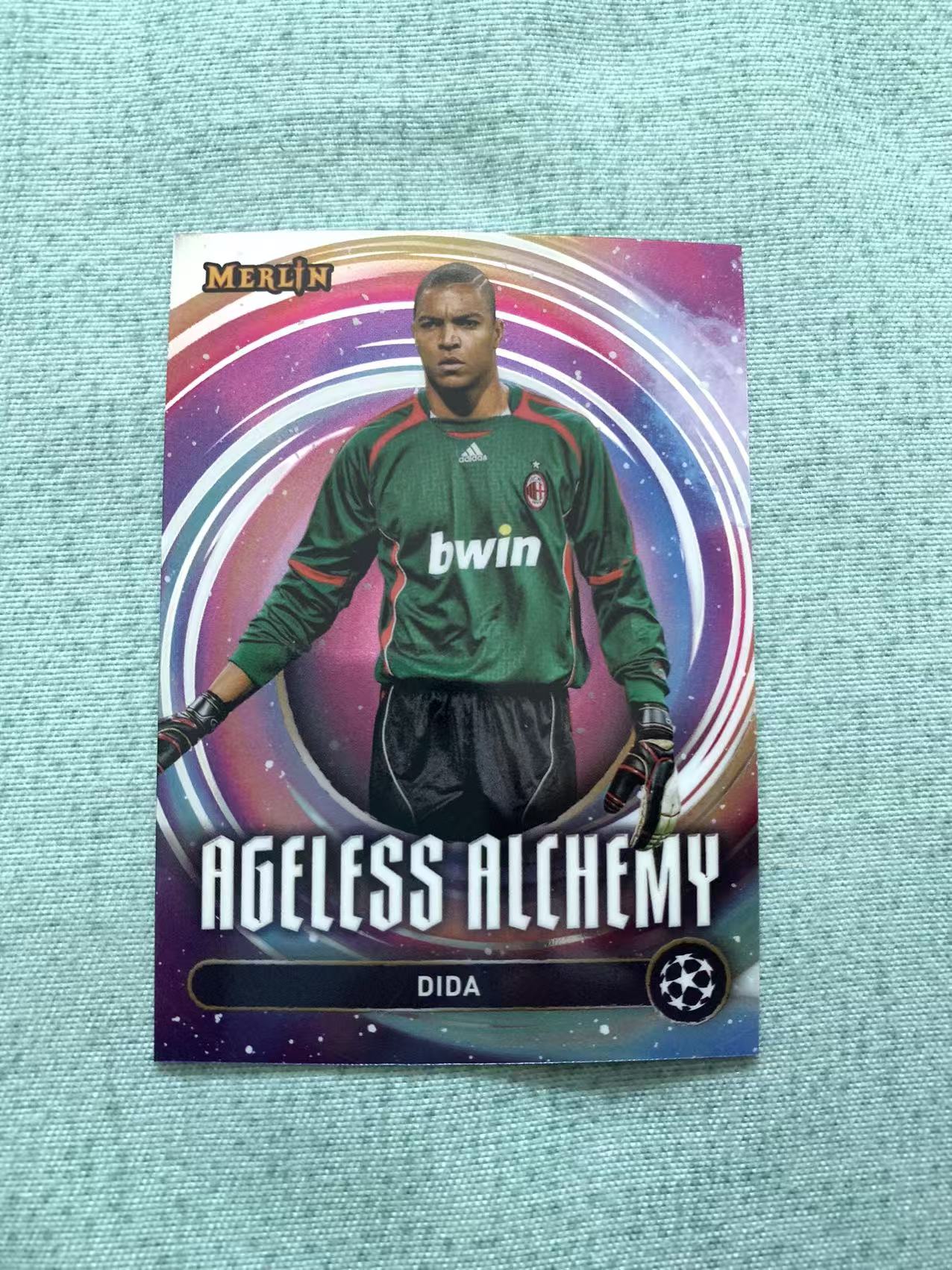2024-25 Topps Merlin Chrome Dida 欧冠 梅林 迪达 永恒炼金 炼金术 特卡 AC米兰 巴西 传奇 名宿 卡品如图 旺旺
