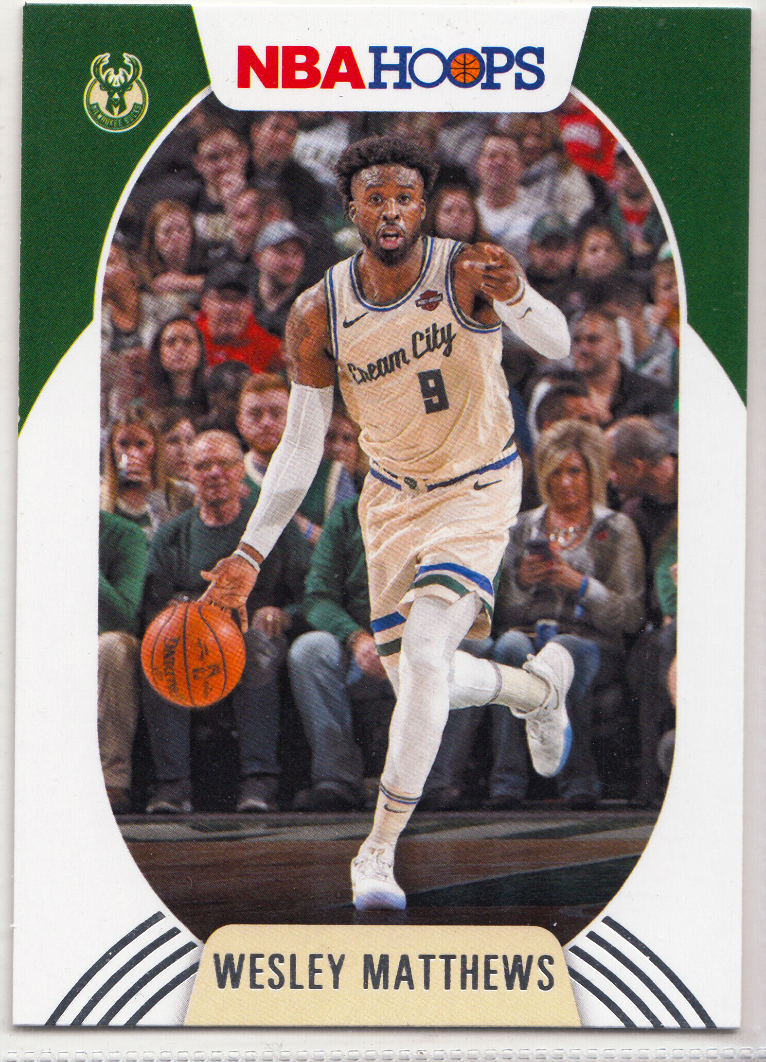 【ABC1 Card Market】2020-21 Panini Hoops Wesley Matthews 韦斯利 马修斯 Milwaukee Bucks 密尔沃基雄鹿 Base Set 基础卡 #113 HP12047