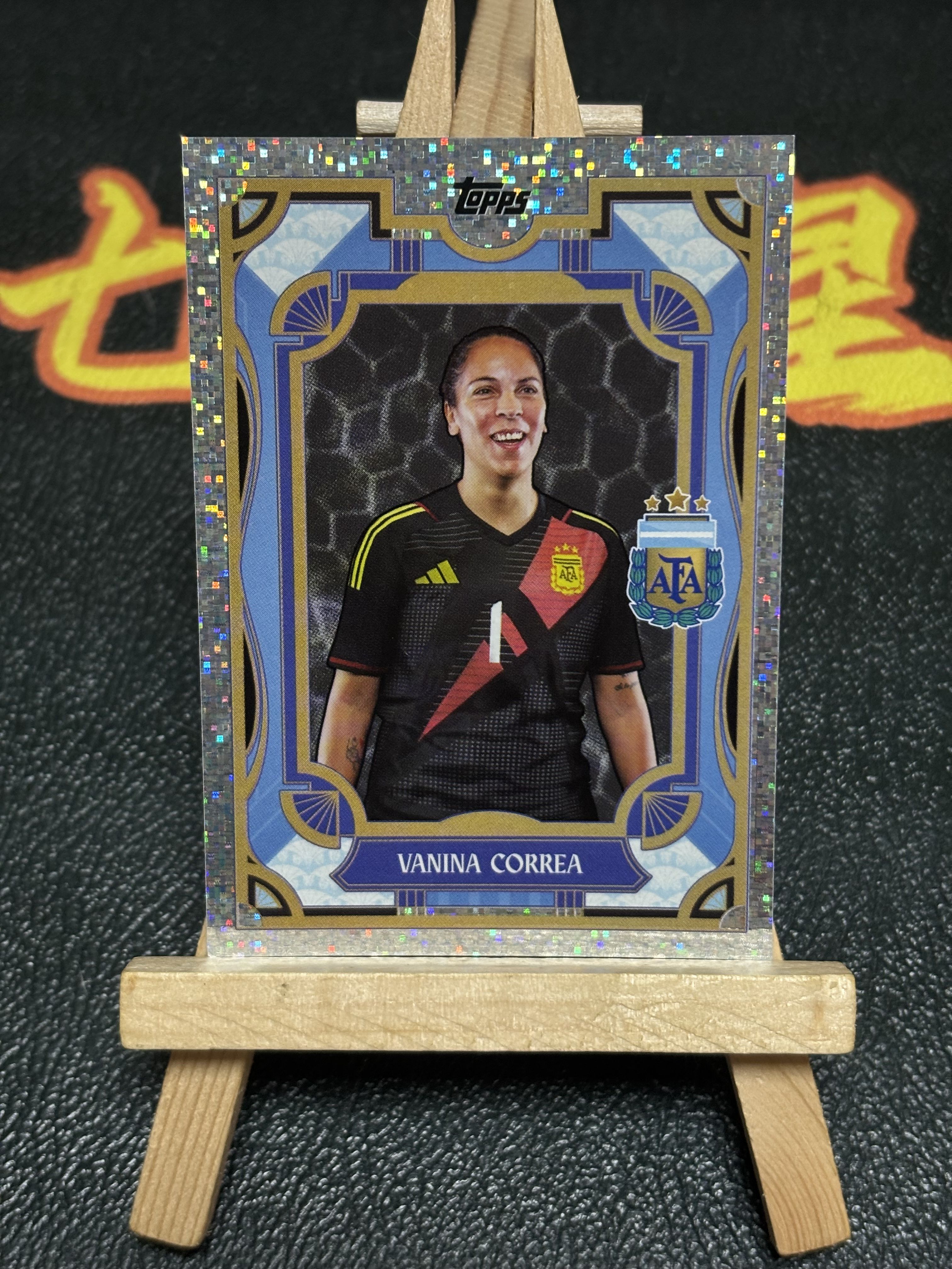 2024 Topps UEFA Vanina Correa 瓦妮娜 科雷亚 女足 阿根廷 点点折 银折 队盒 特卡 实卡精美 收藏必备 卡品如图 七七代卖 ZQ24