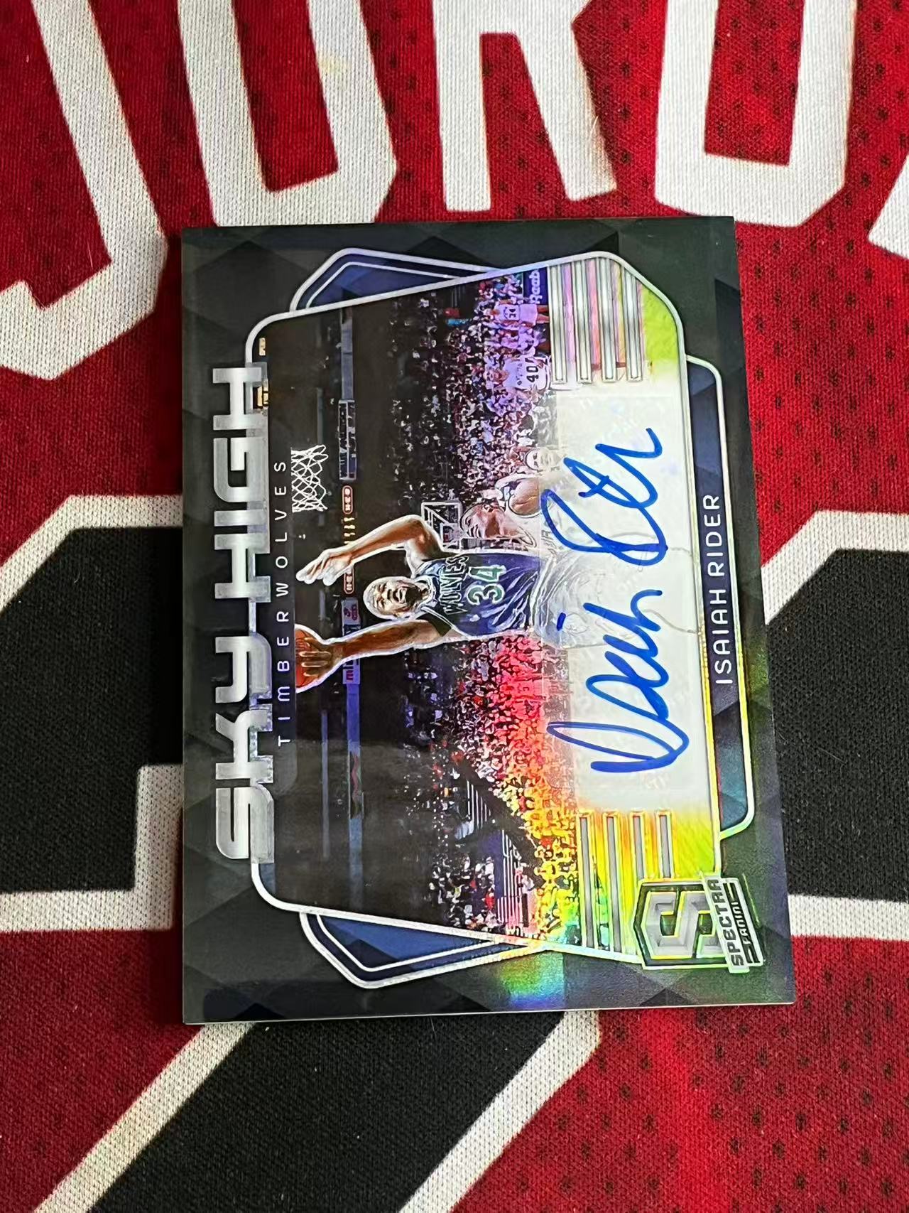 【接寄拍】2023-24 PANINI SPECTRA 光谱系列 森林狼名宿 以赛亚里德 莱德尔 99编 签字卡 飞升签 银折 折射 专收凑套必备【烂臭嘴拍卖】