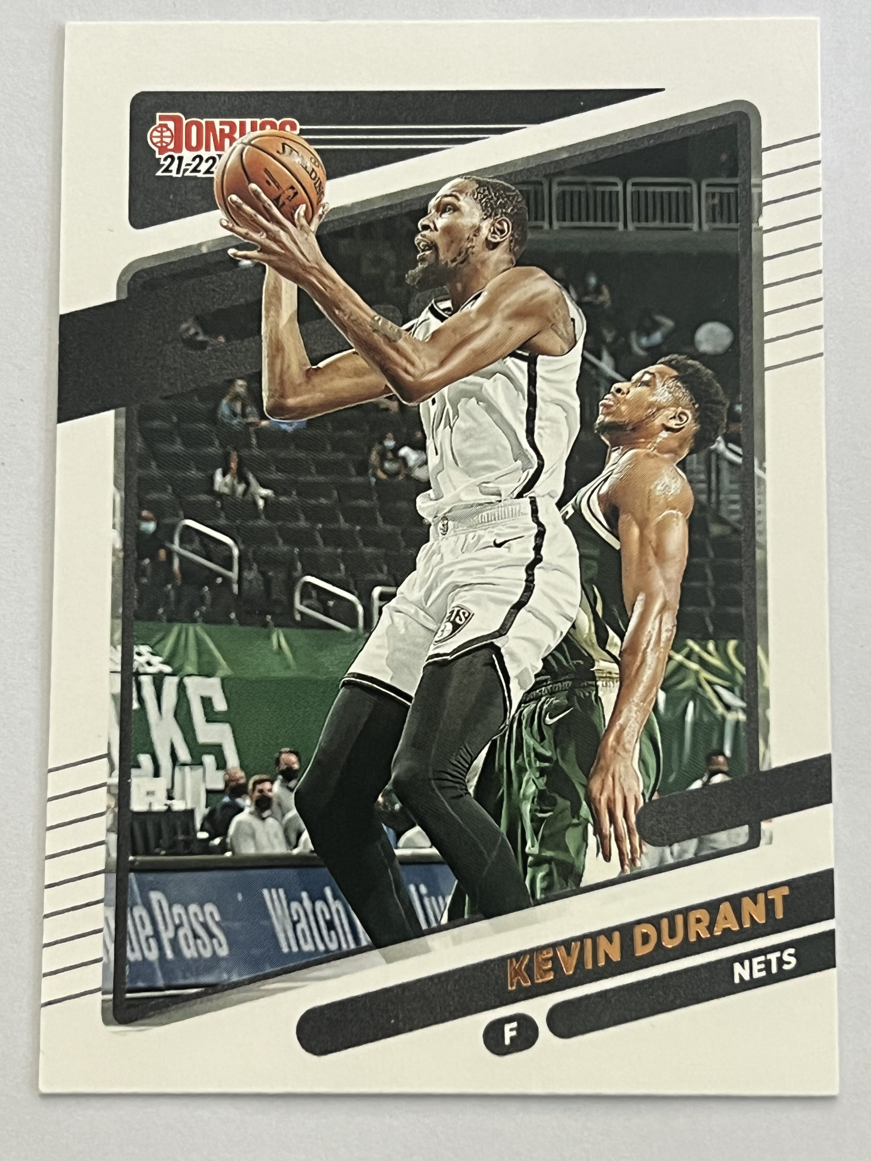 2021-22 Panini Donruss Kevin Durant 凯文 杜兰特 死神 KD 篮网队 《 热门球星 收藏必备 》 凑套必备 实卡精美 #8