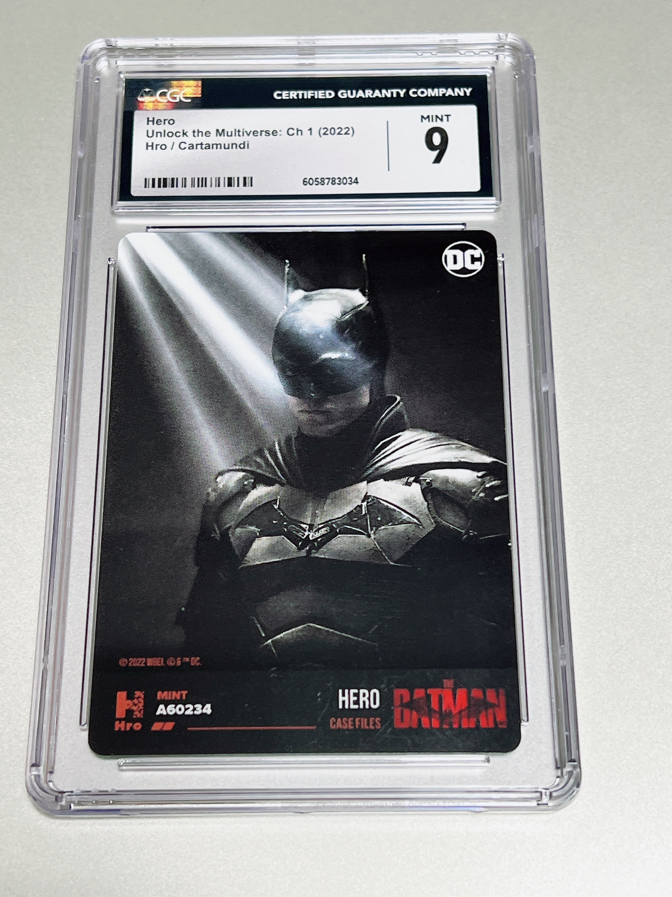 2022 Other DC Universe HRO 漫画 蝙蝠侠 Batman 闪卡 DCU 罗伯特 帕丁森 影视卡 CGC9分 稀有 绝版 新蝙蝠侠电影 马特里夫斯导演 猫女 谜语人 企鹅人 小丑