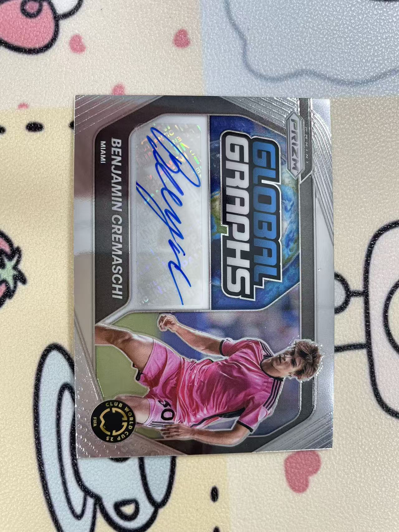 2025 Panini Prizm benjamin cremaschi 科雷马斯基 克雷马斯基 美国 迈阿密国际 base签 签字 Global 特卡 不保卡品【猴哥】