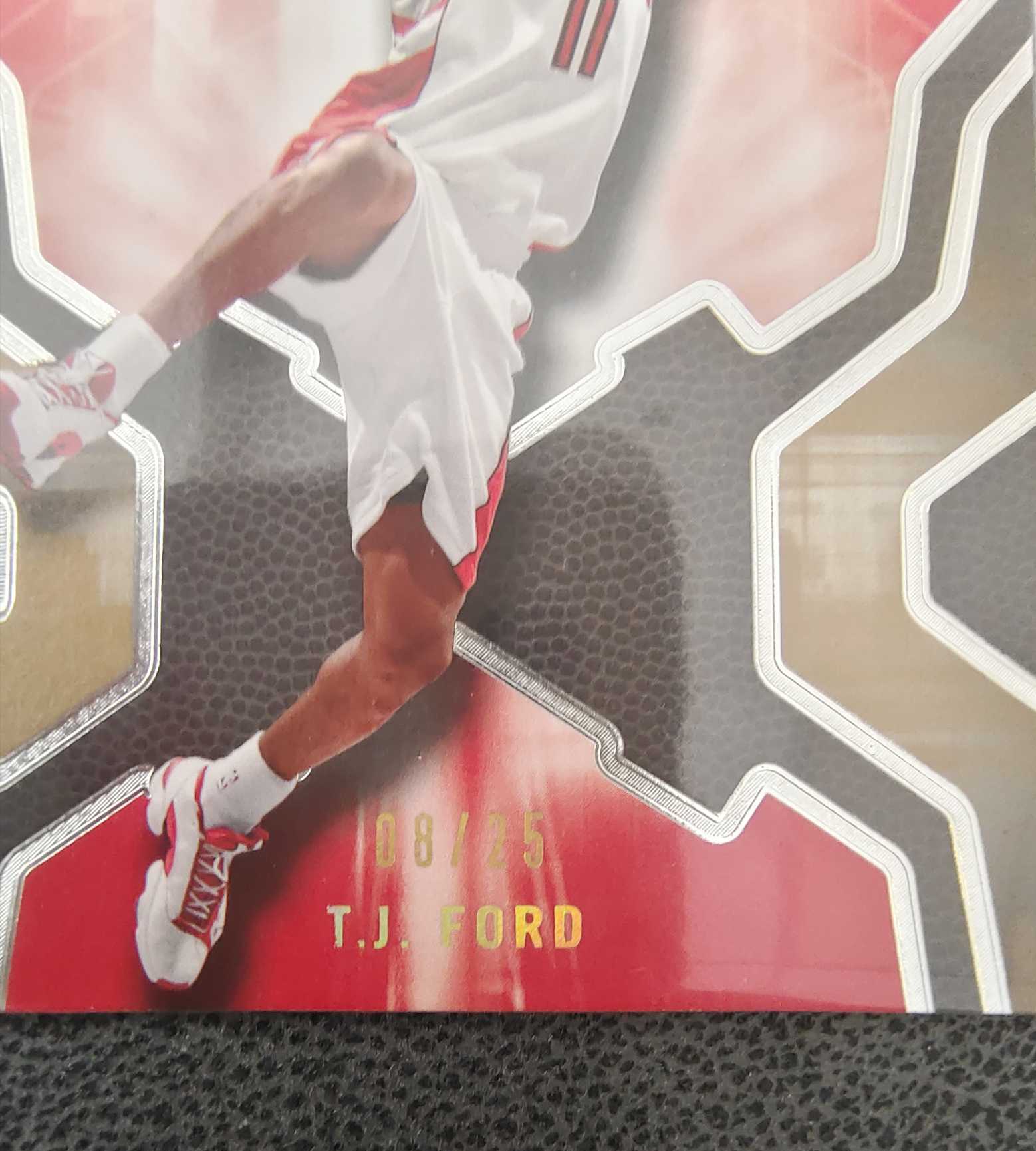 2007-08 Upper Deck SPx Terrance Jerod Ford 多伦多 猛龙队 UD老卡 tj福特 08/25 生日编