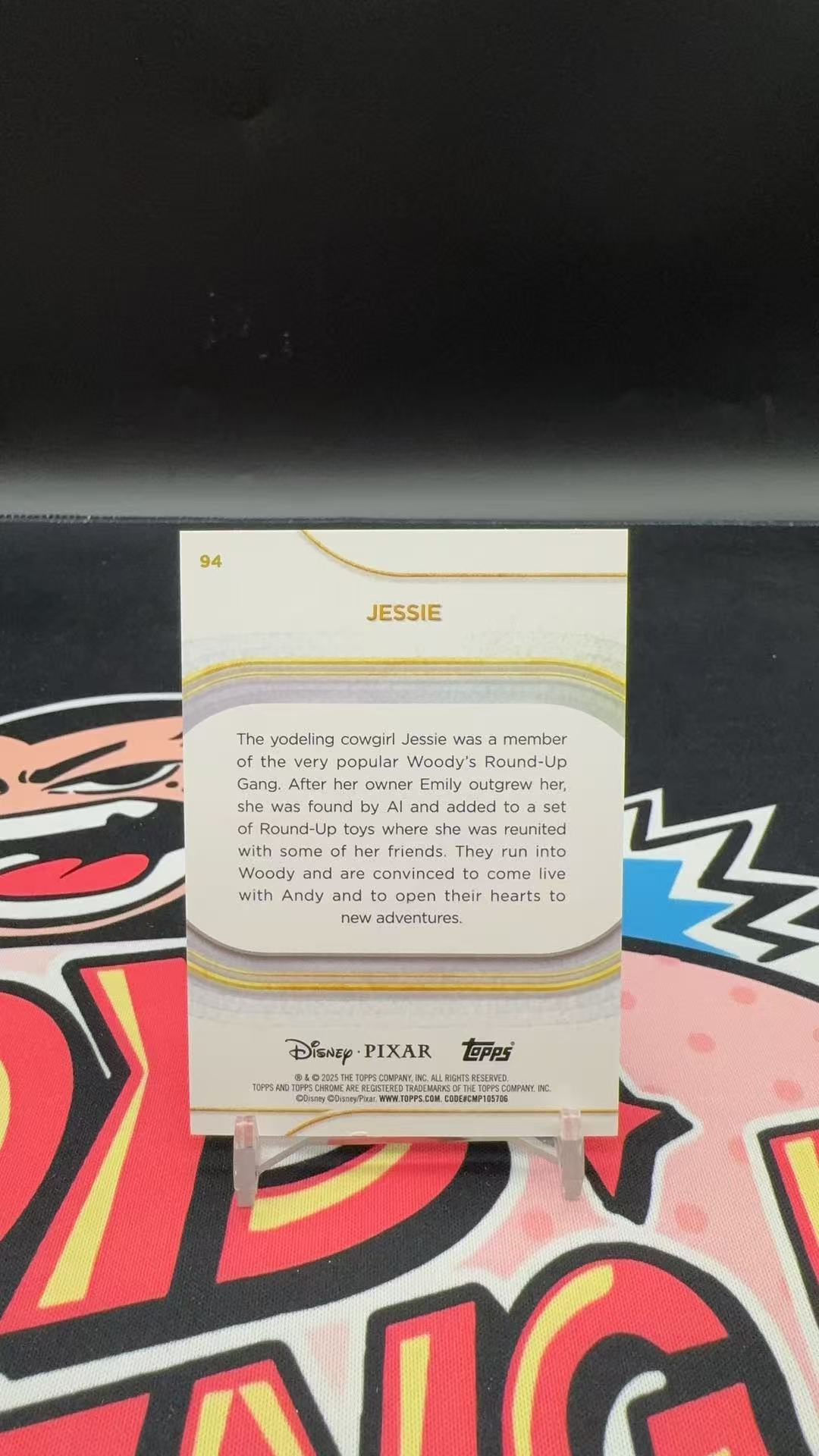 【玩具坑】2025 Topps Disney Chrome 迪士尼 TC系列 base 淡绿折 199编 #94 jessie