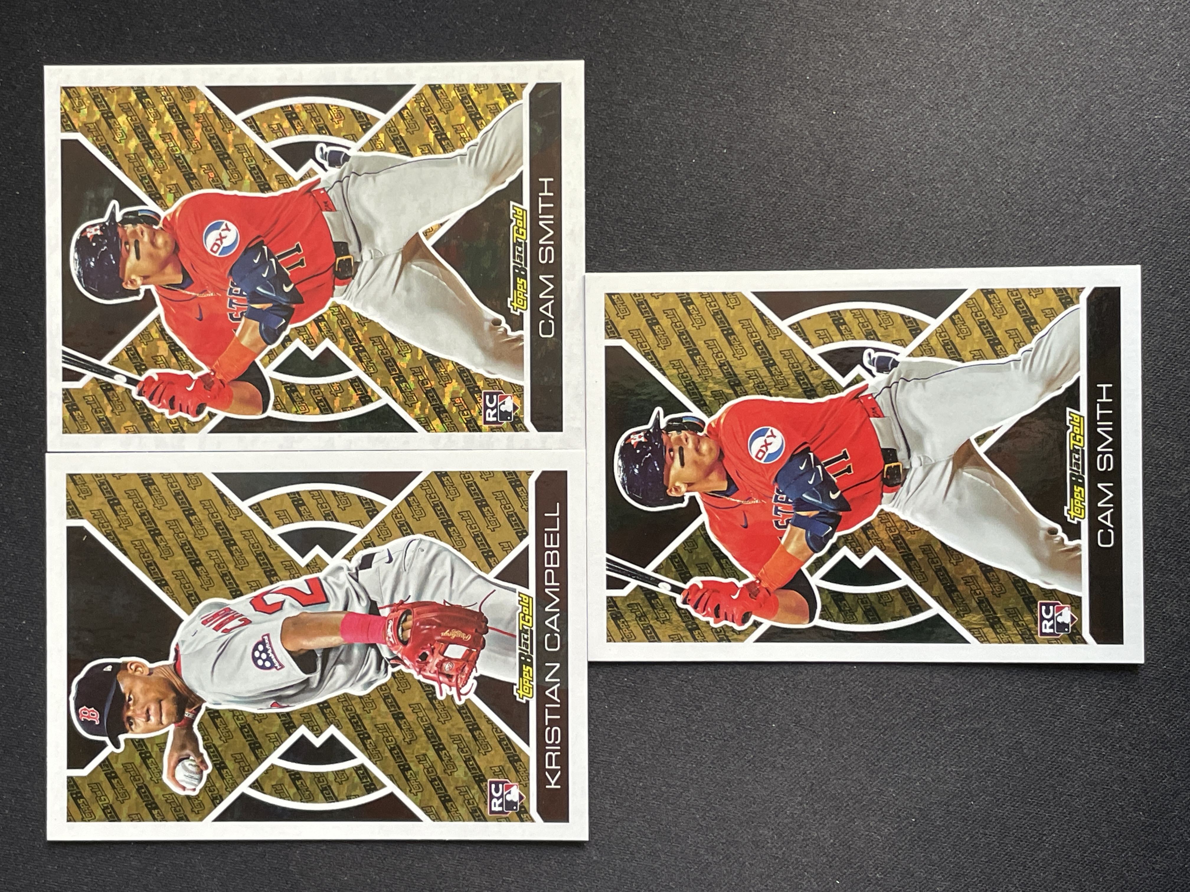 【南昌NOVA】2025 Topps MLB RC 棒球 新秀 坎贝尔 史密斯 折射 Black Gold 黑金 特卡 打包 Z18bobo