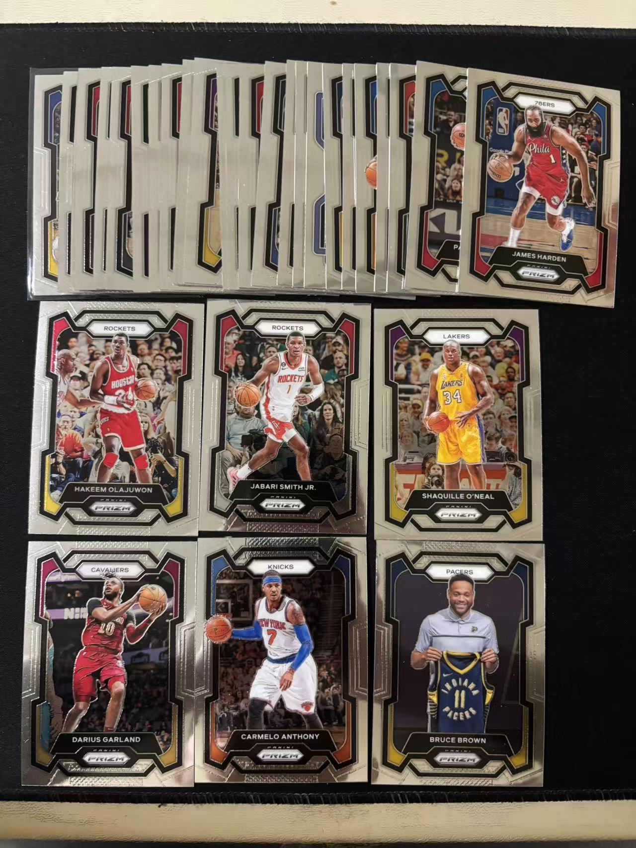 【星辰】PANINI 多年份 PRIZM系列 詹姆斯 哈登 奥拉朱旺 JR 史密斯 奥尼尔 加兰 安东尼 布朗 等 LOT