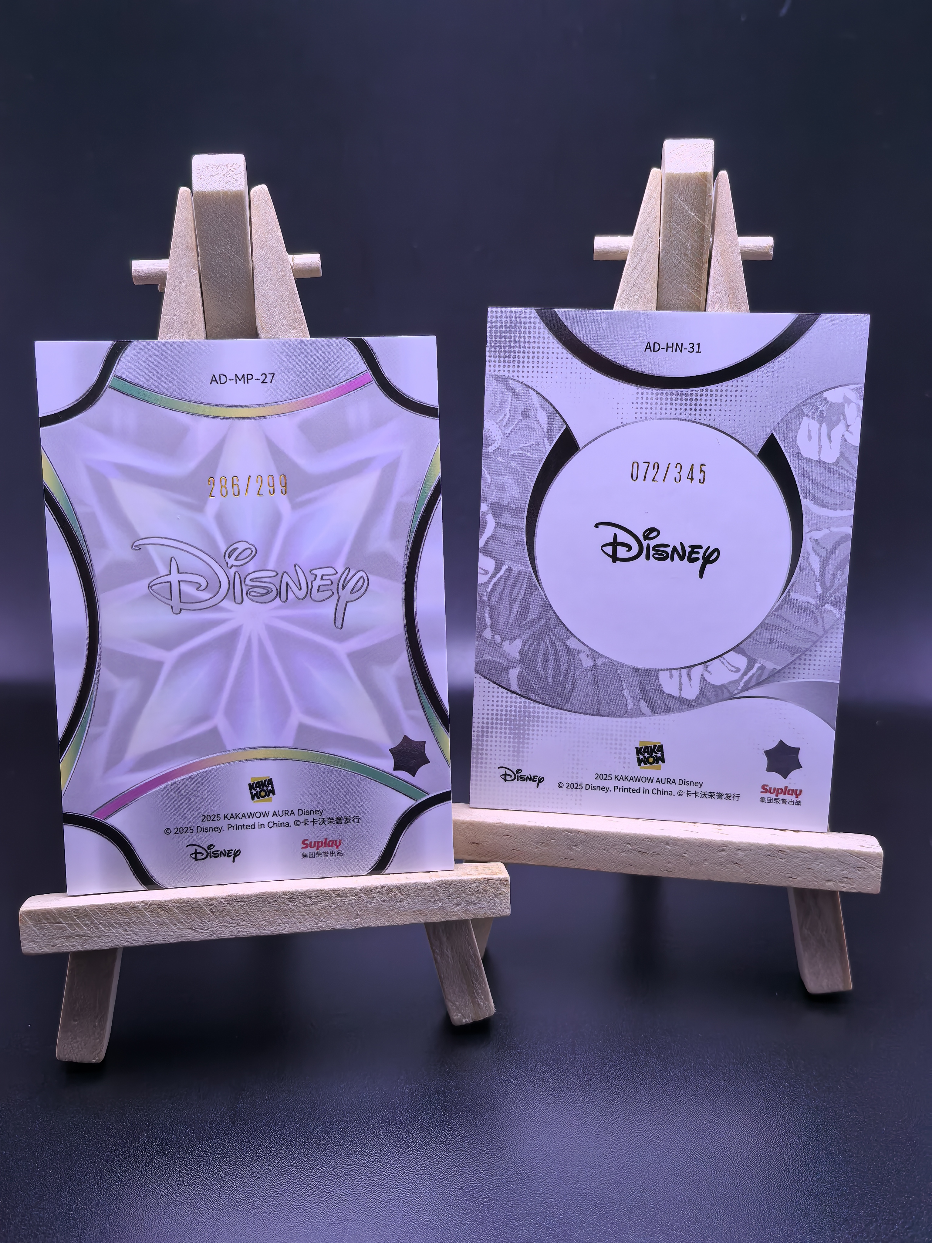 2025 Kakawow 卡卡沃 Aura Moana 迪士尼 Disney 莫阿娜 花卉特卡 限量345编 Baymax 迷盘幻象卡 限量299编 卡品如图(NGU)