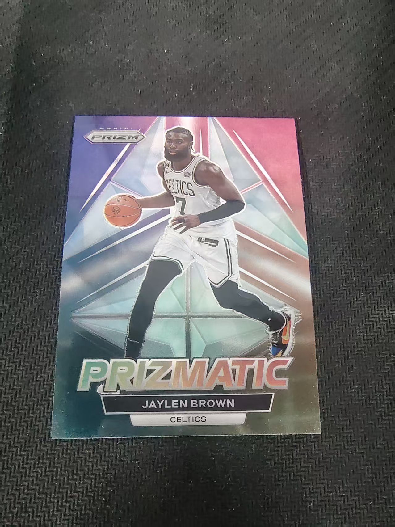 【可合并,不累计】2022-23 Panini Prizm Jaylen Brown 杰伦 布朗 凯尔特人 棱镜特卡 PZ 划痕 边角微瑕 介意勿拍 #28