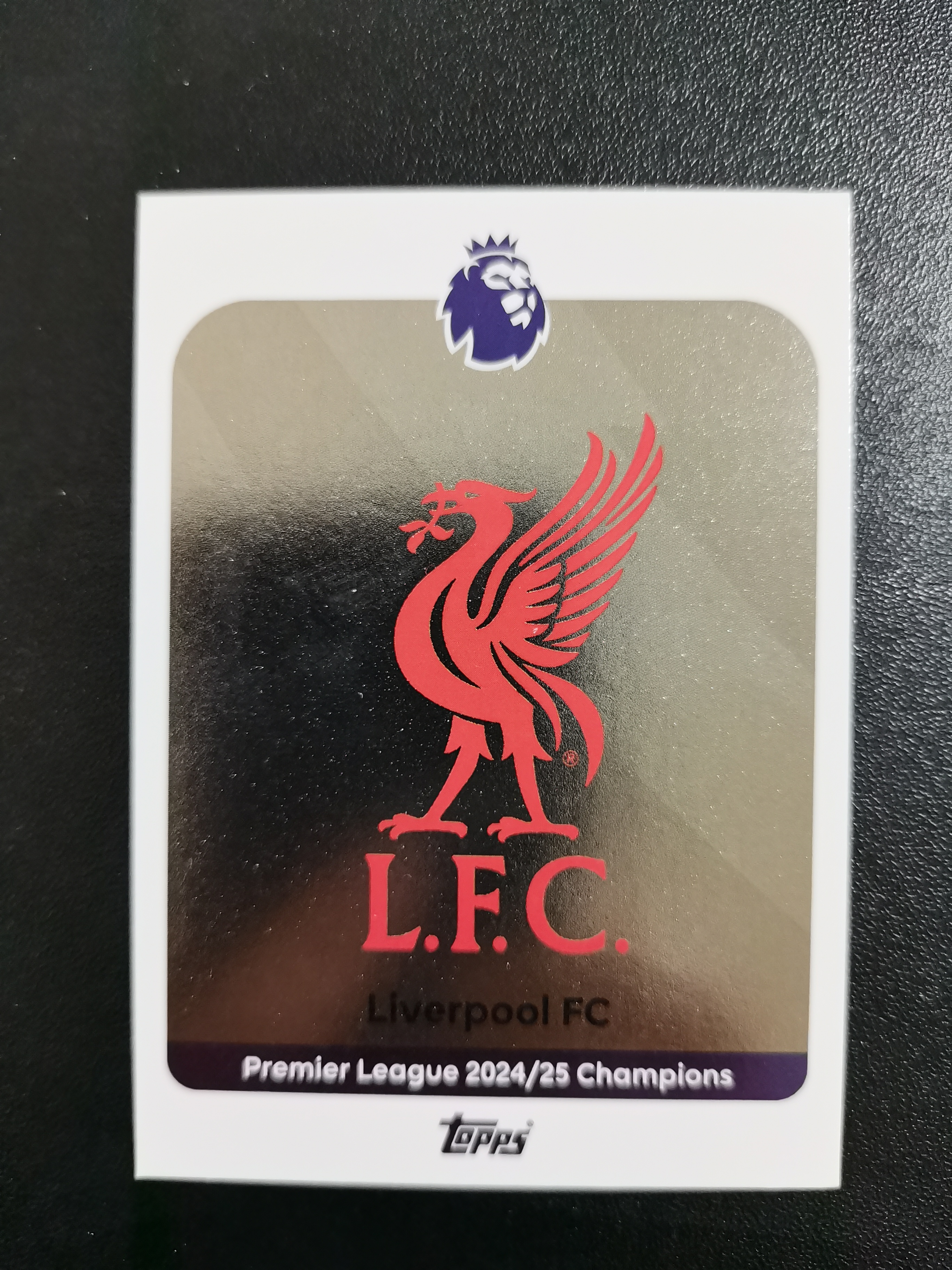 2025 Topps Premier Regis 利物浦 英超队徽特卡 收藏凑套 卡品如图 免费代拍(JJ168)
