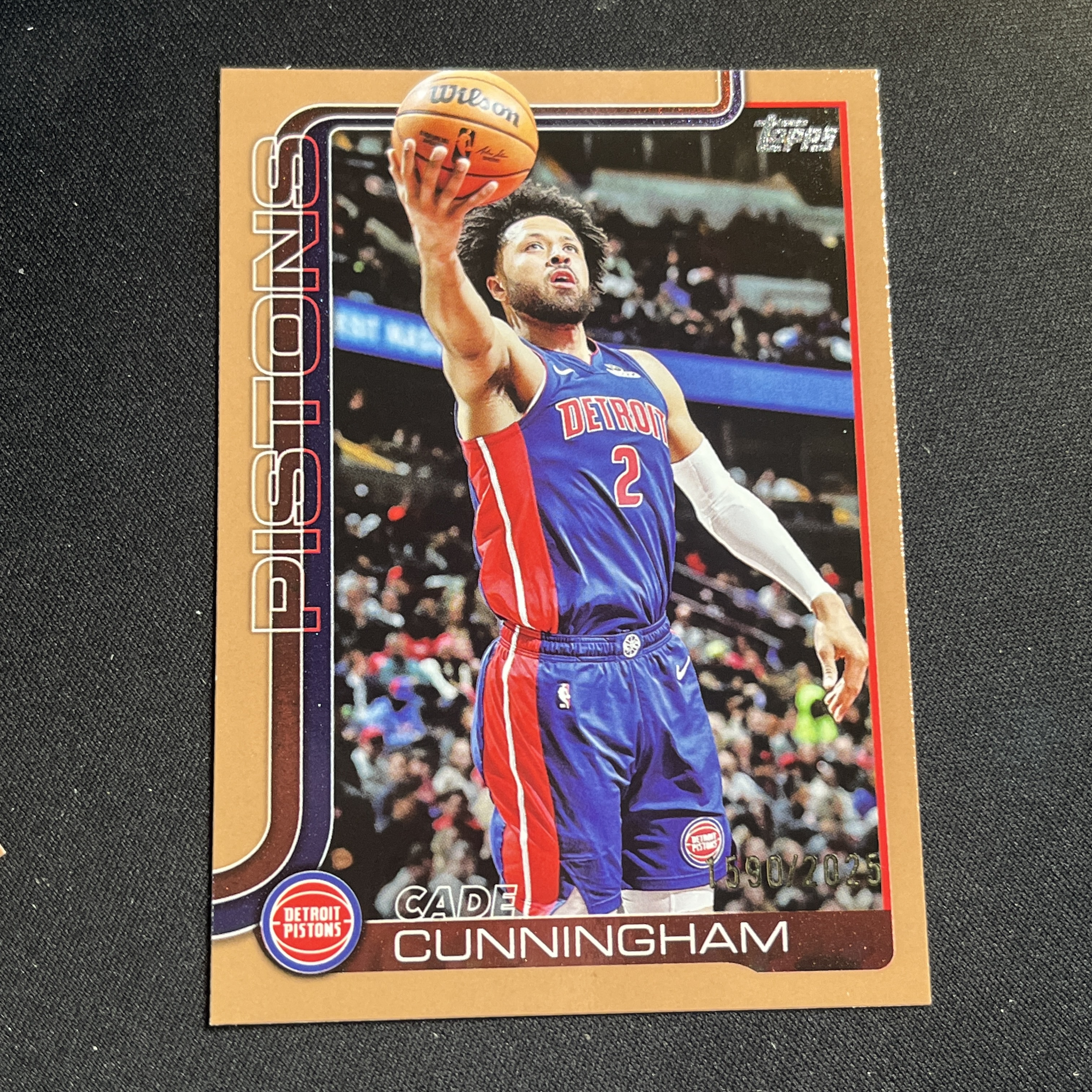 2025 Topps Topps Cade Cunningham #40 凯德 坎宁安 活塞 康宁汉姆 /2025编 卡品如图