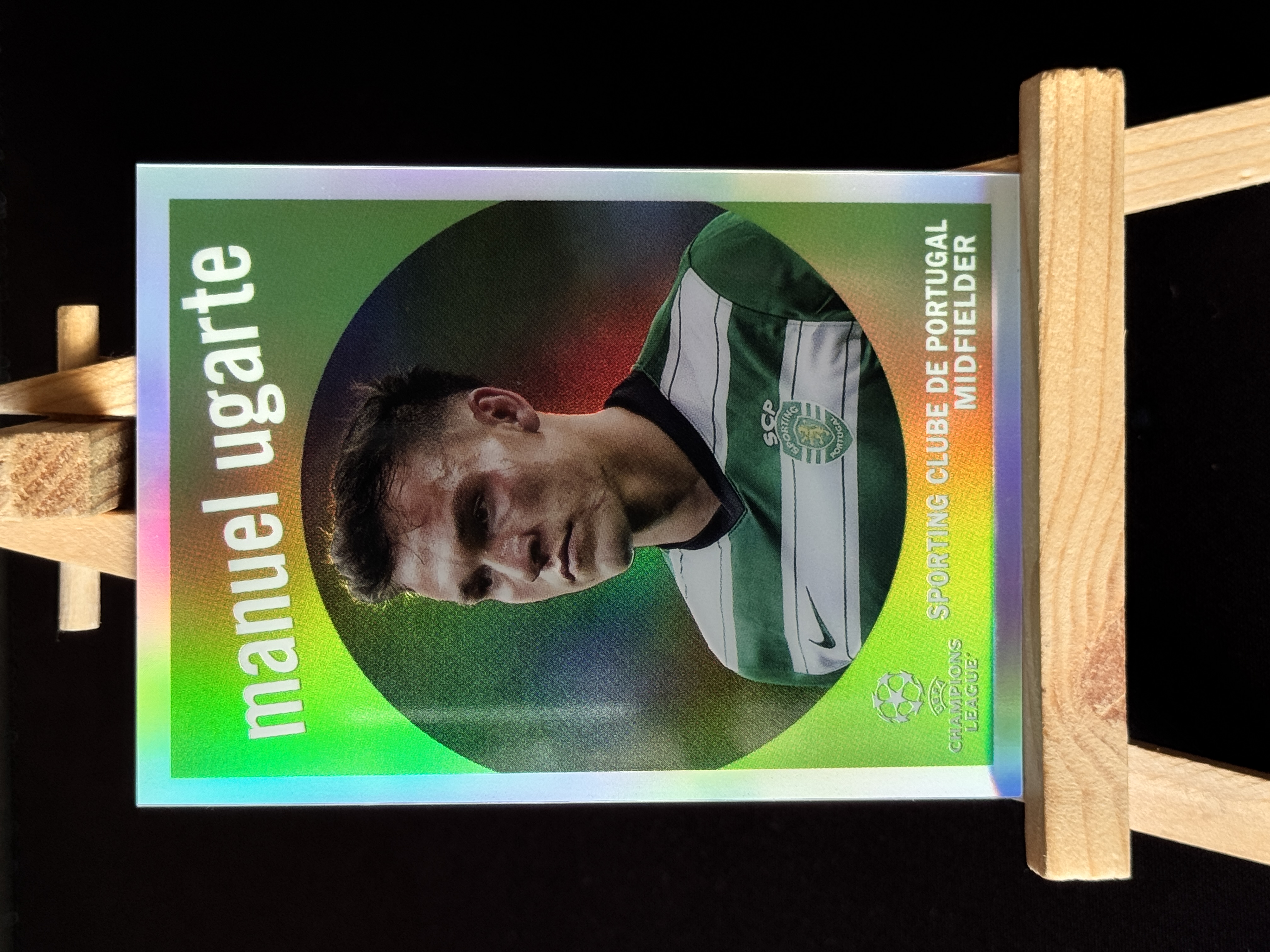 2023 Topps Chrome Manuel Ugarte 欧冠tc 乌加特 葡萄牙体育 复古大头 特卡 折射 实卡精美 卡品如图 收藏必备 【星爷代拍】