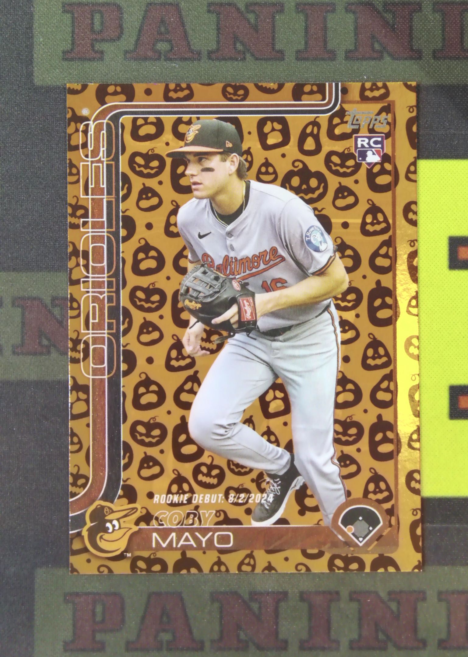 2025 Topps Update Coby Mayo RC Nirvana Project 科比 梅奥 巴尔的摩金莺 新秀 首秀 南瓜折 折射 万圣节 比例 SP 卡品如图 收藏必备 吴¥