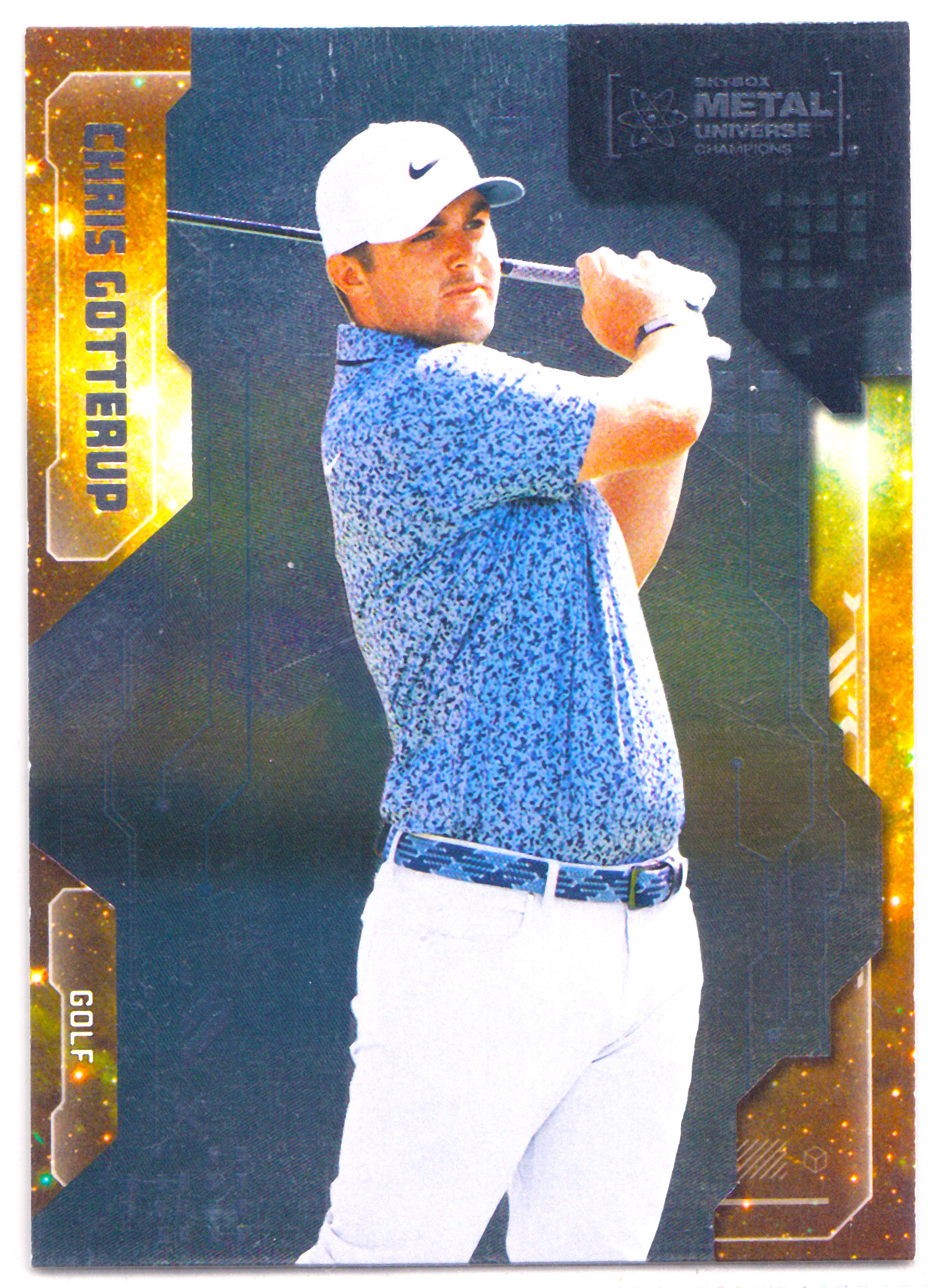 【ABC1 Card Market】2024 Upper Deck UD SkyBox Metal Universe Champions Chris Gotterup 克里斯 戈特鲁普 金属宇宙系列 Golf 高尔夫 #37 SK14142