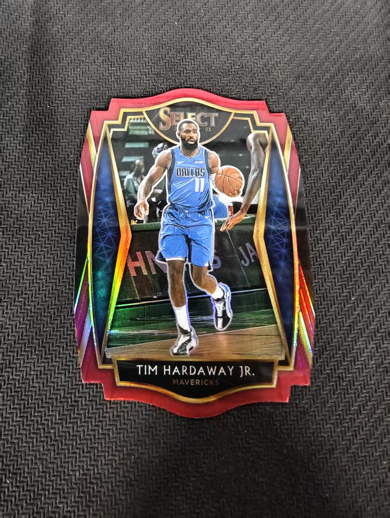 【汽水拍卖】2020-21 Panini Select Tim Hardaway Jr. 独行侠 蒂姆 哈达威二世 红折 175编 微瑕如图